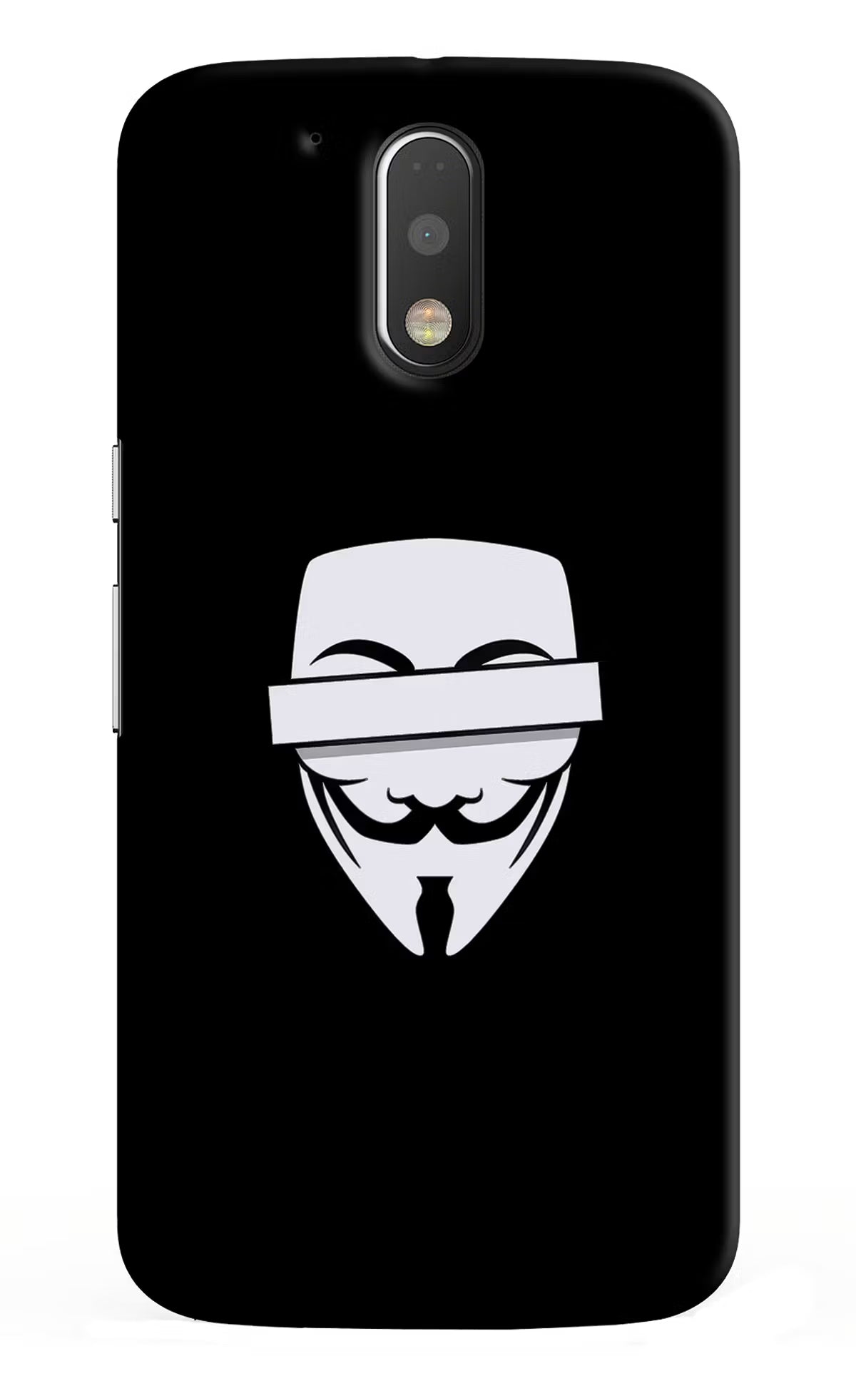 Anonymous Face Moto G4/G4 plus Back Cover - Anonymous Face Moto G4/G4 plus Hard Case Back Cover by Casekaro Anonymous Face Moto G4/G4 plus Hard Case Back Cover by Casekaro