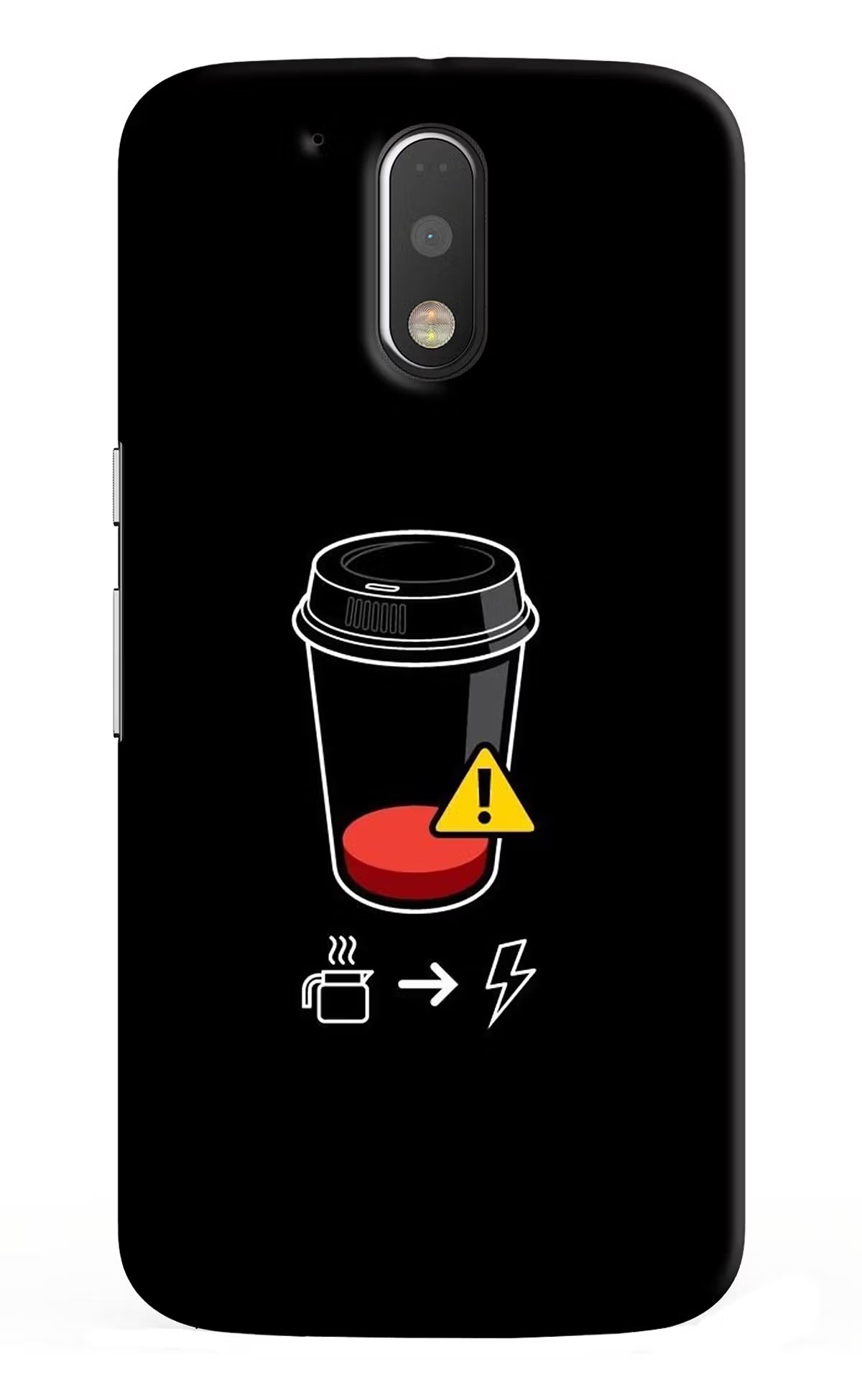 Coffee Moto G4/G4 plus Back Cover - Coffee Moto G4/G4 plus Hard Case Back Cover by Casekaro Coffee Moto G4/G4 plus Hard Case Back Cover by Casekaro
