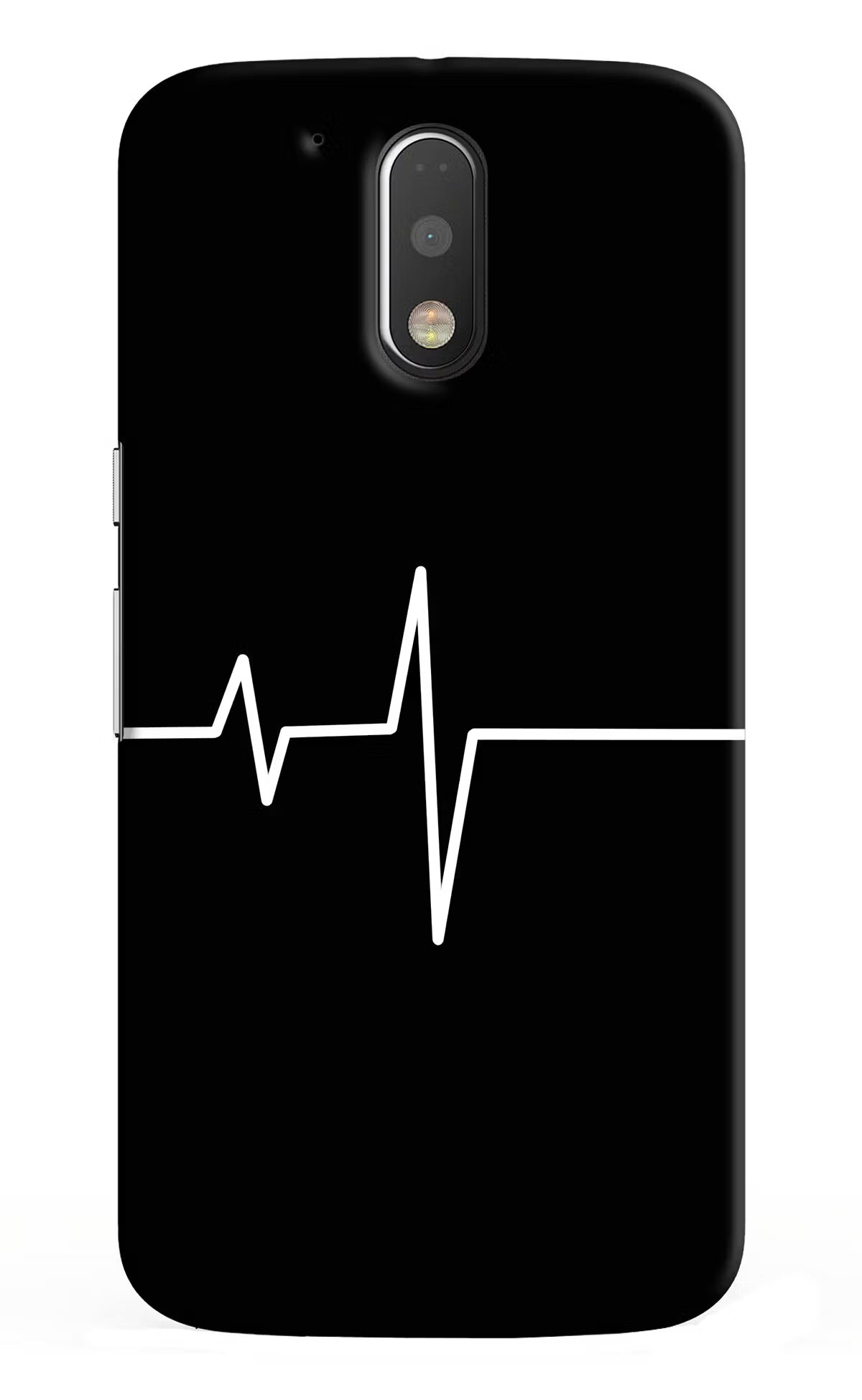 Heart Beats Moto G4/G4 plus Back Cover - Heart Beats Moto G4/G4 plus Hard Case Back Cover by Casekaro Heart Beats Moto G4/G4 plus Hard Case Back Cover by Casekaro