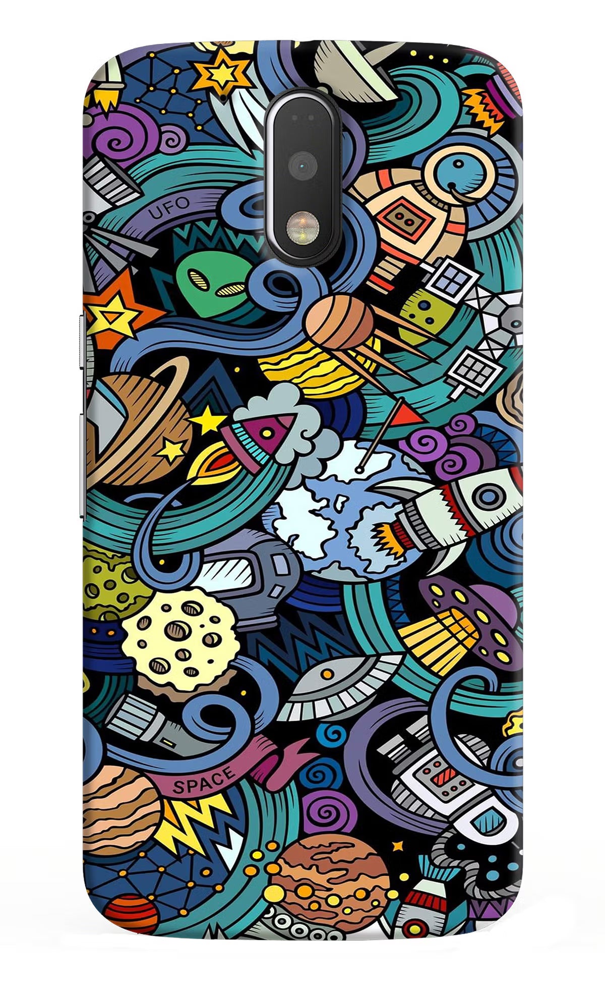 Space Abstract Moto G4/G4 plus Back Cover - Space Abstract Moto G4/G4 plus Hard Case Back Cover by Casekaro Space Abstract Moto G4/G4 plus Hard Case Back Cover by Casekaro