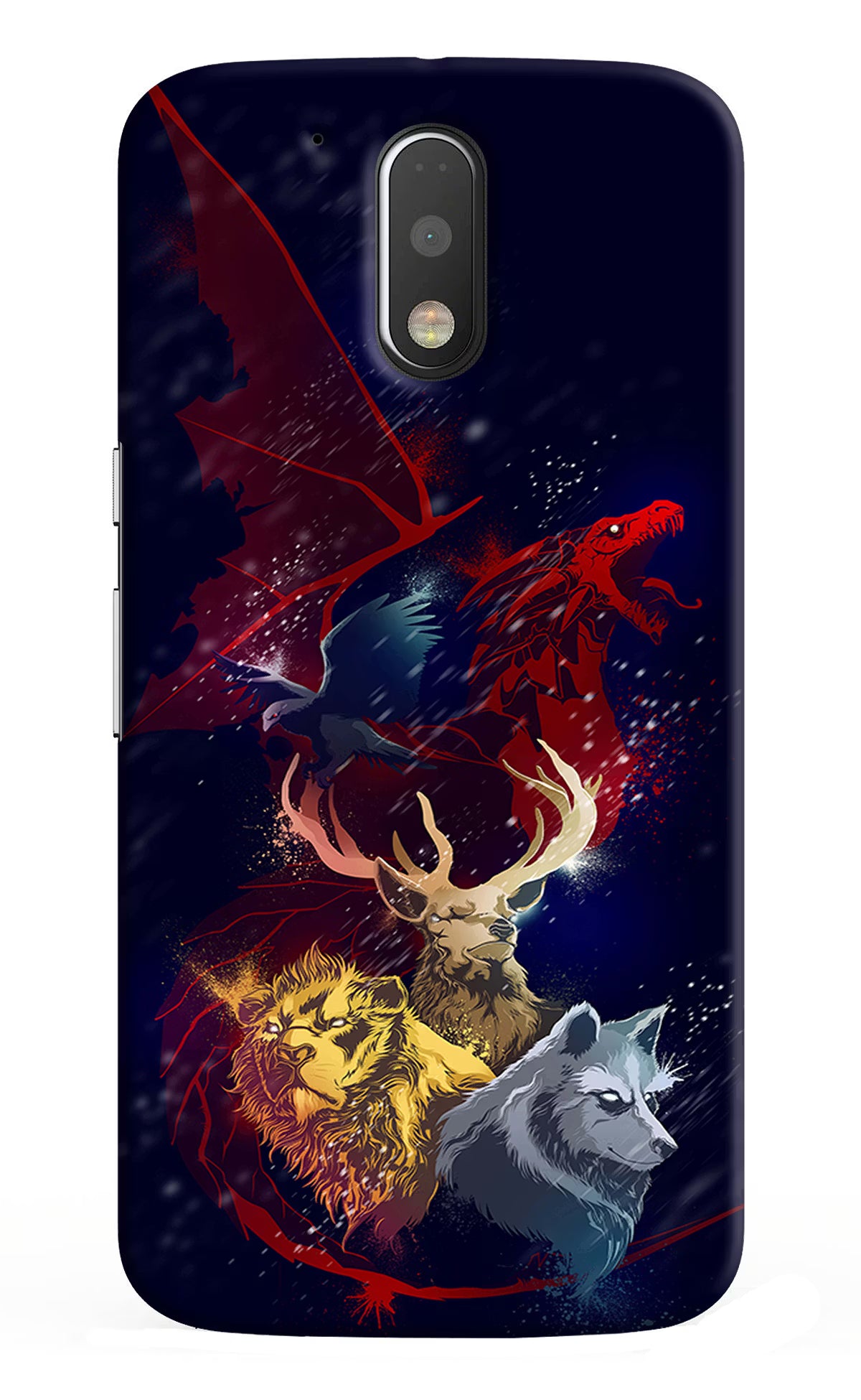 Game Of Thrones Moto G4/G4 plus Back Cover - Game Of Thrones Moto G4/G4 plus Hard Case Back Cover by Casekaro Game Of Thrones Moto G4/G4 plus Hard Case Back Cover by Casekaro