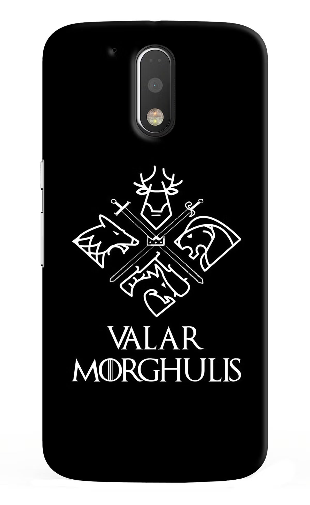 Valar Morghulis | Game Of Thrones Moto G4/G4 plus Back Cover - Valar Morghulis | Game Of Thrones Moto G4/G4 plus Hard Case Back Cover by Casekaro Valar Morghulis | Game Of Thrones Moto G4/G4 plus Hard Case Back Cover by Casekaro