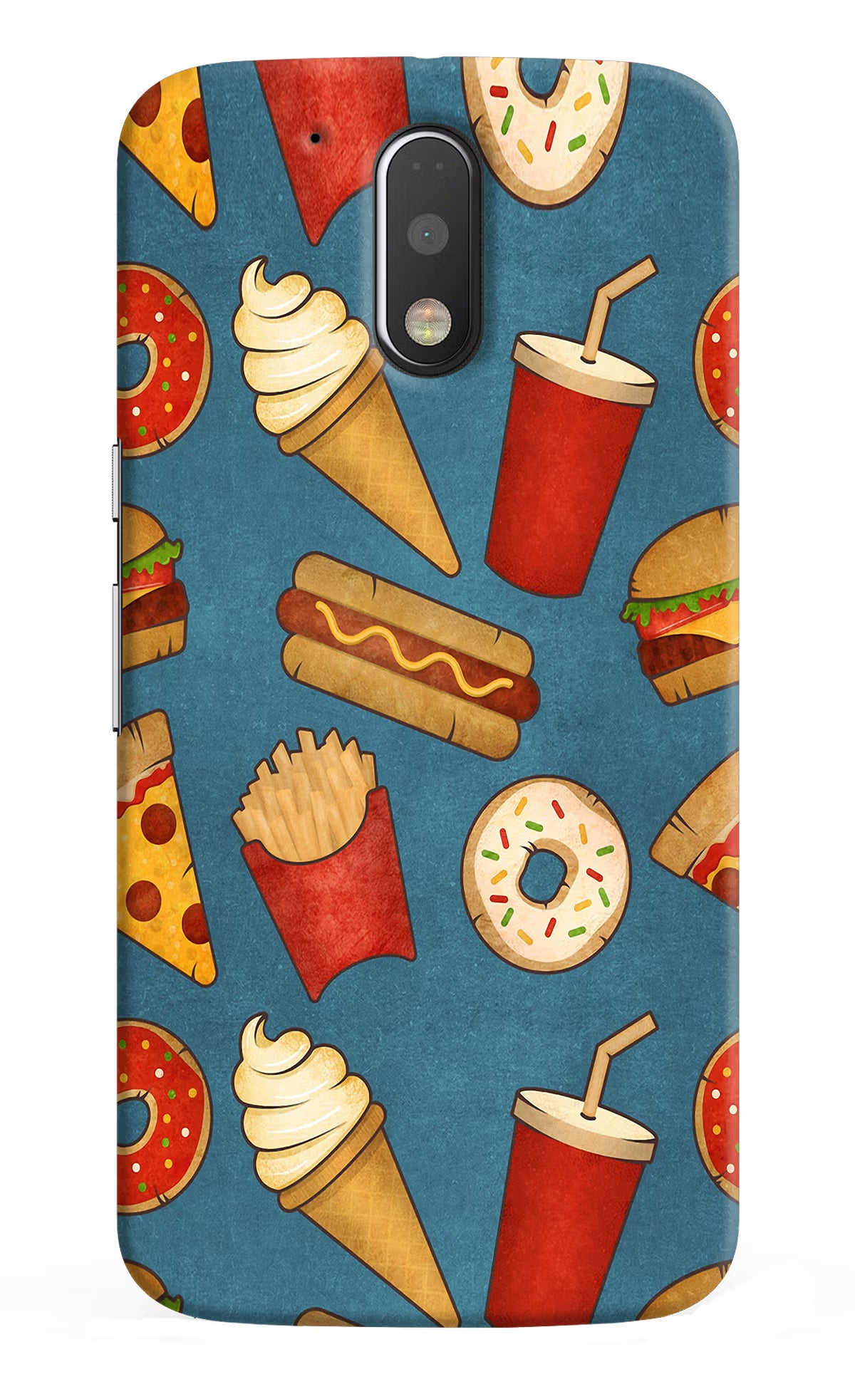 Foodie Moto G4/G4 plus Back Cover - Foodie Moto G4/G4 plus Hard Case Back Cover by Casekaro Foodie Moto G4/G4 plus Hard Case Back Cover by Casekaro