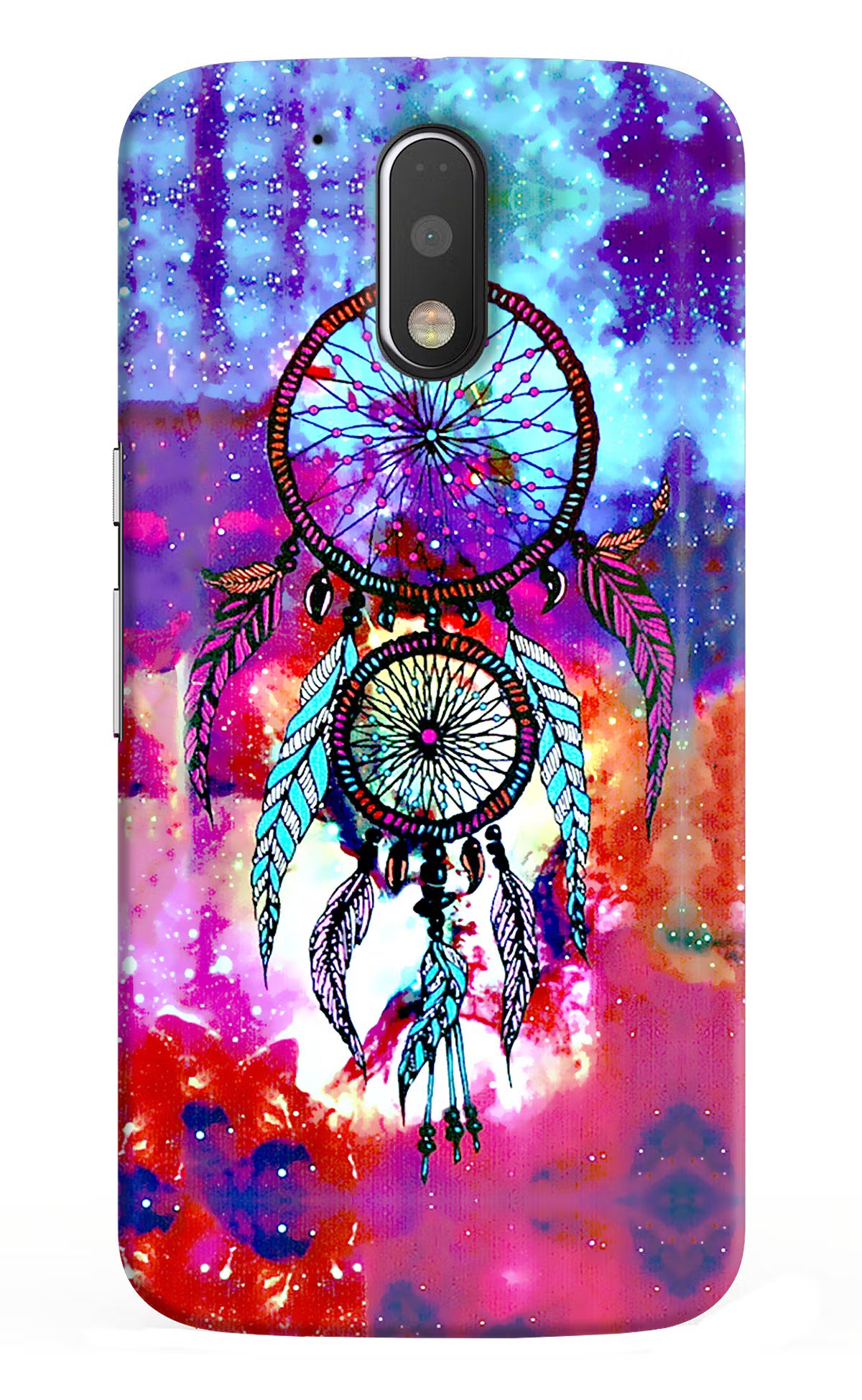 Dream Catcher Abstract Moto G4/G4 plus Back Cover - Dream Catcher Abstract Moto G4/G4 plus Hard Case Back Cover by Casekaro Dream Catcher Abstract Moto G4/G4 plus Hard Case Back Cover by Casekaro