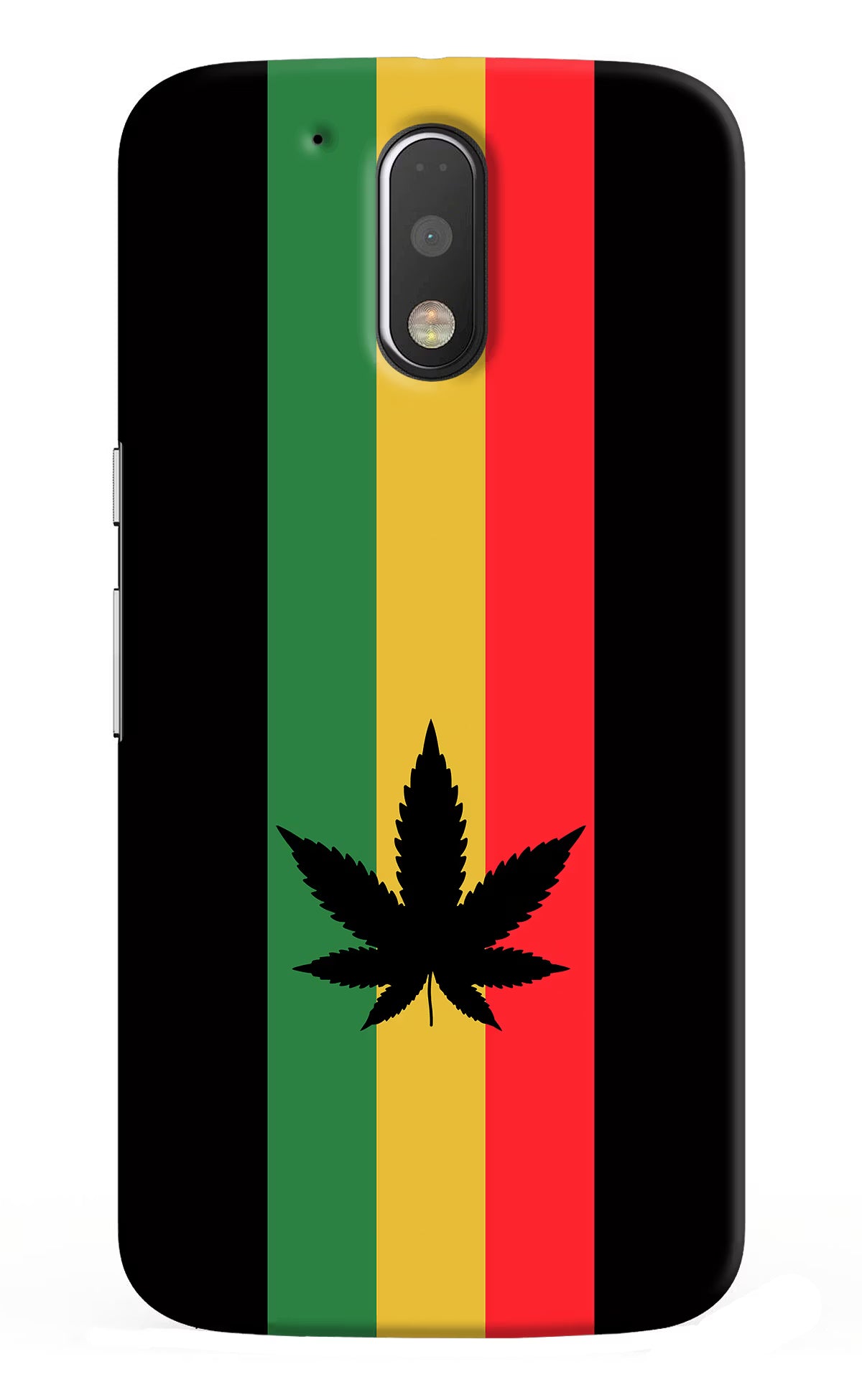 Weed Flag Moto G4/G4 plus Back Cover - Weed Flag Moto G4/G4 plus Hard Case Back Cover by Casekaro Weed Flag Moto G4/G4 plus Hard Case Back Cover by Casekaro