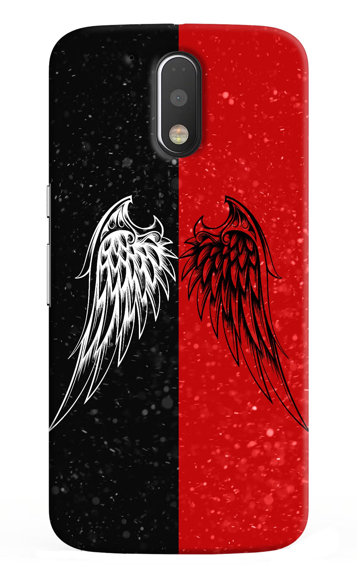 Wings Moto G4/G4 plus Back Cover - Wings Moto G4/G4 plus Hard Case Back Cover by Casekaro Wings Moto G4/G4 plus Hard Case Back Cover by Casekaro
