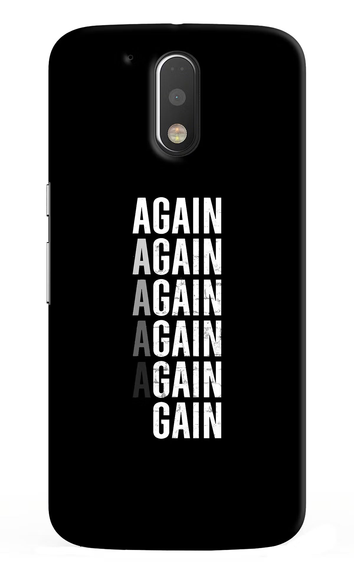 Again Again Gain Moto G4/G4 plus Back Cover - Again Again Gain Moto G4/G4 plus Hard Case Back Cover by Casekaro Again Again Gain Moto G4/G4 plus Hard Case Back Cover by Casekaro