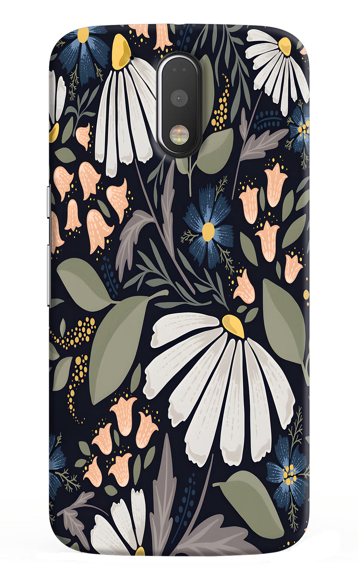 Flowers Art Moto G4/G4 plus Back Cover - Flowers Art Moto G4/G4 plus Hard Case Back Cover by Casekaro Flowers Art Moto G4/G4 plus Hard Case Back Cover by Casekaro