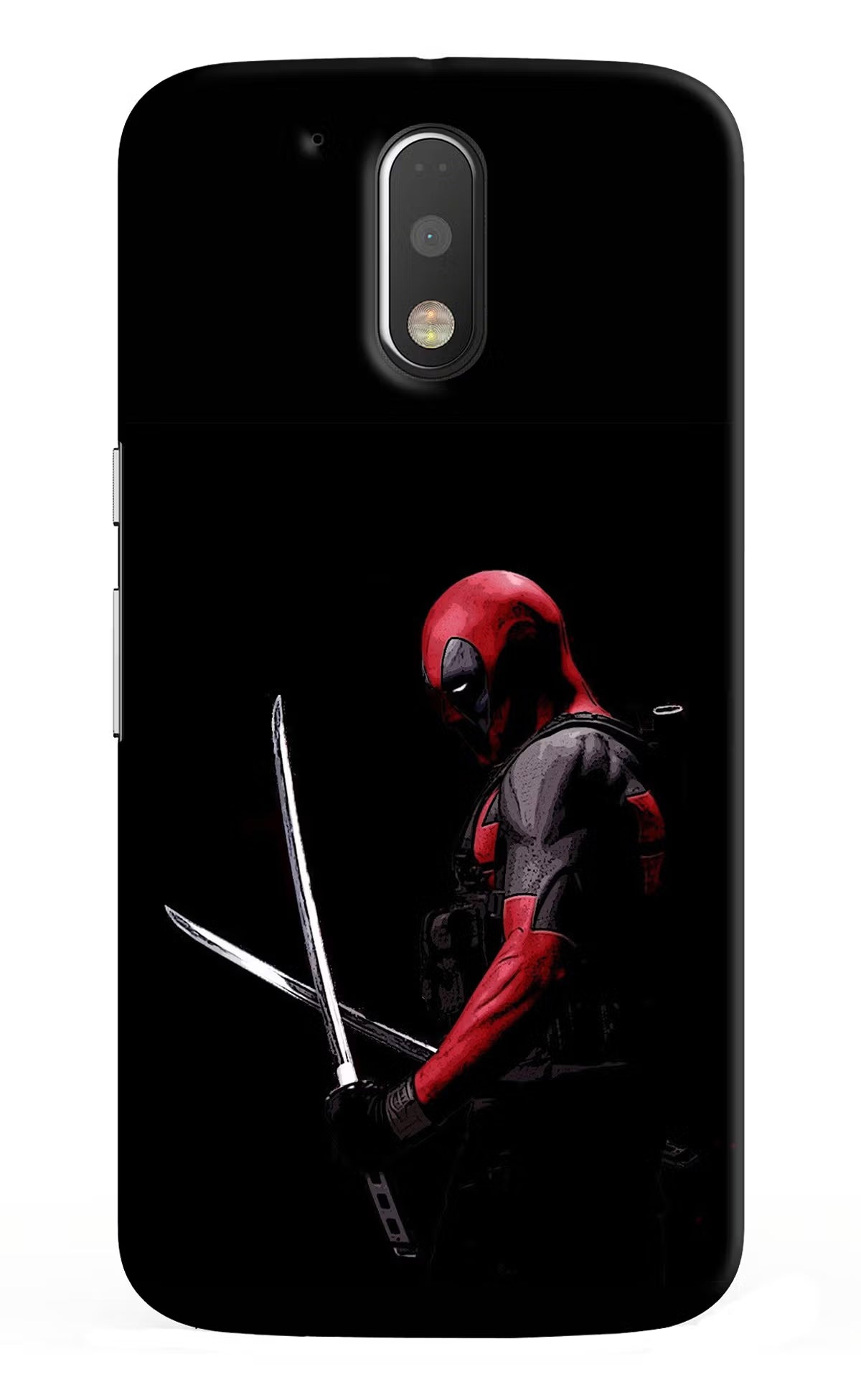 Deadpool Moto G4/G4 plus Back Cover - Deadpool Moto G4/G4 plus Hard Case Back Cover by Casekaro Deadpool Moto G4/G4 plus Hard Case Back Cover by Casekaro