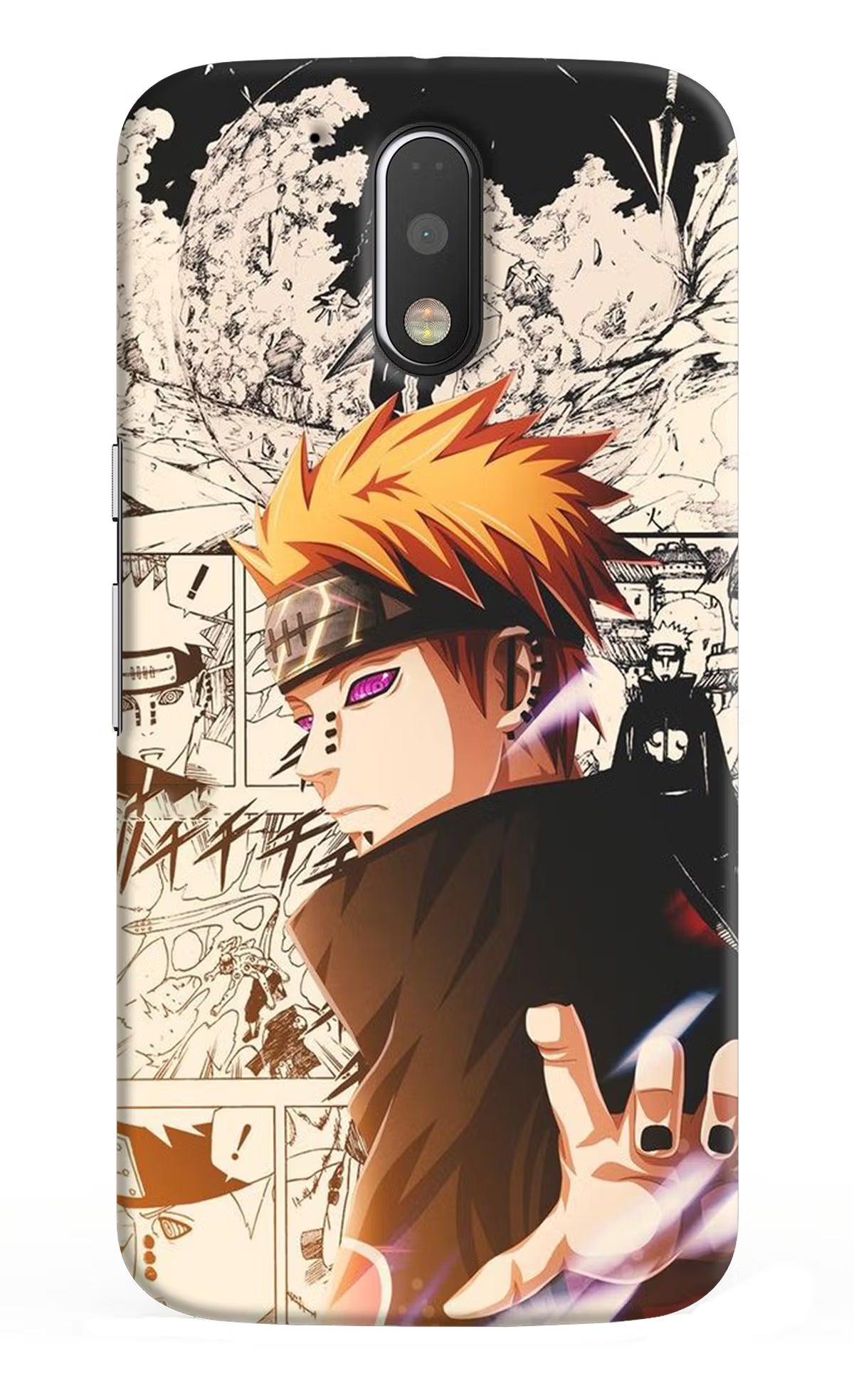 Pain Anime Moto G4/G4 plus Back Cover - Pain Anime Moto G4/G4 plus Hard Case Back Cover by Casekaro Pain Anime Moto G4/G4 plus Hard Case Back Cover by Casekaro