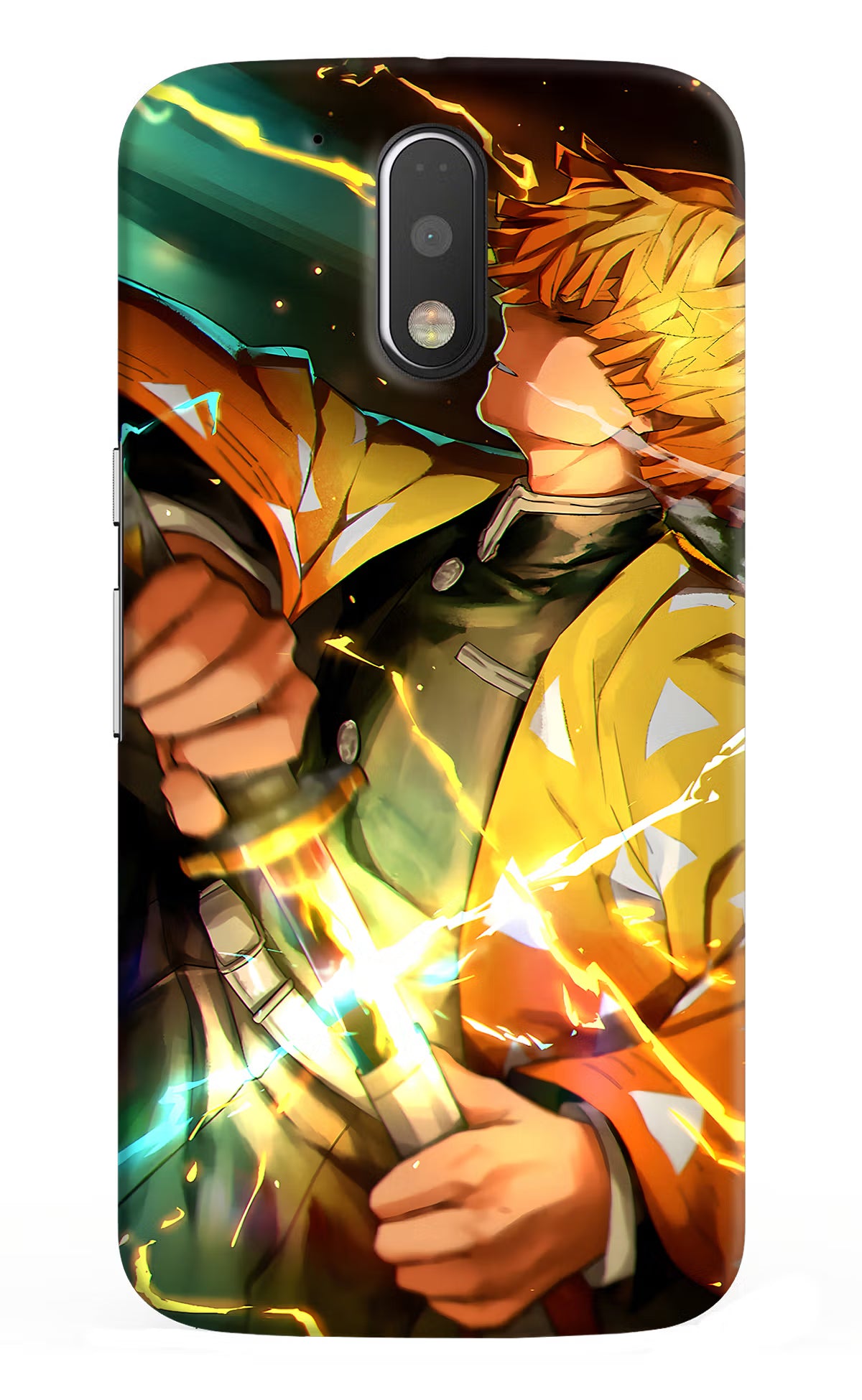 Demon Slayer Moto G4/G4 plus Back Cover - Demon Slayer Moto G4/G4 plus Hard Case Back Cover by Casekaro Demon Slayer Moto G4/G4 plus Hard Case Back Cover by Casekaro