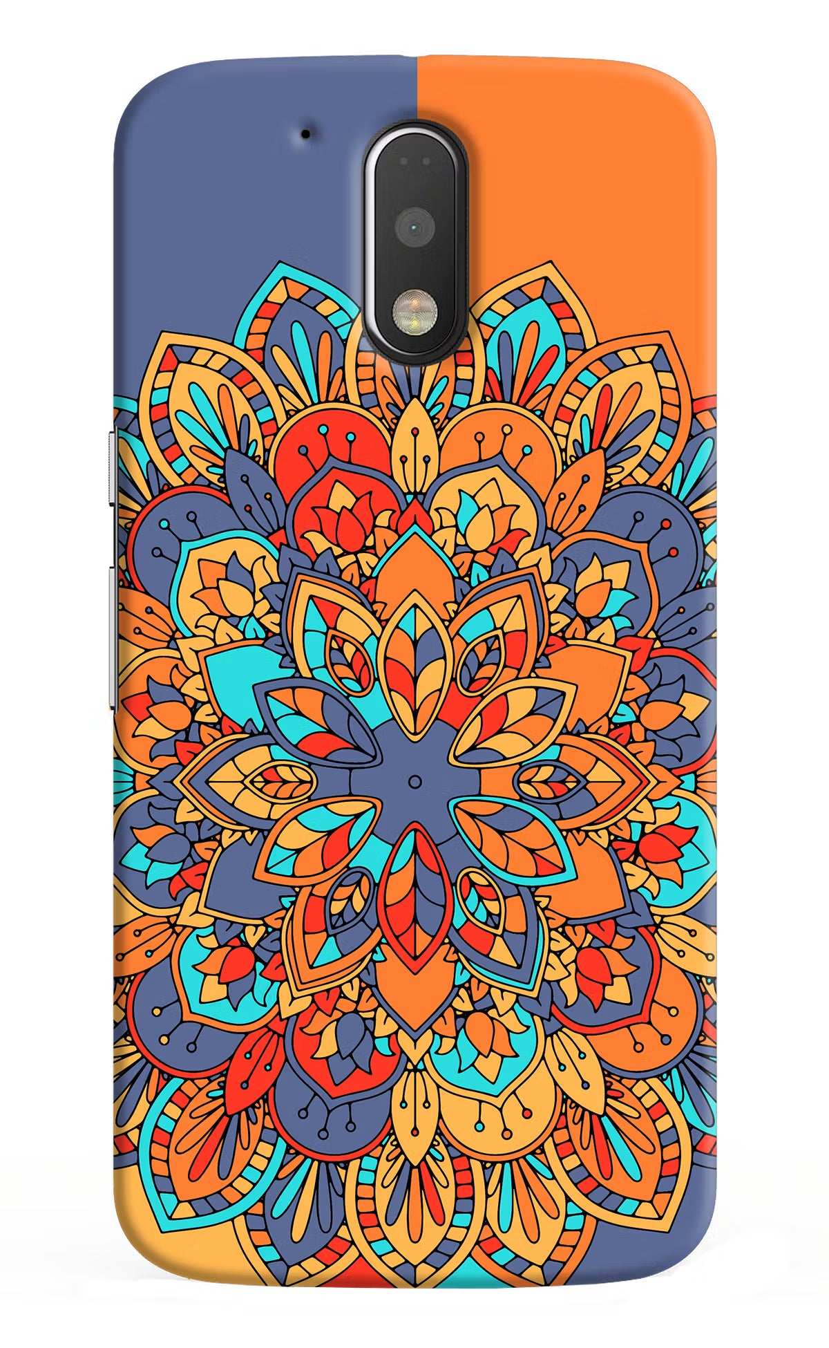 Color Mandala Moto G4/G4 plus Back Cover - Color Mandala Moto G4/G4 plus Hard Case Back Cover by Casekaro Color Mandala Moto G4/G4 plus Hard Case Back Cover by Casekaro