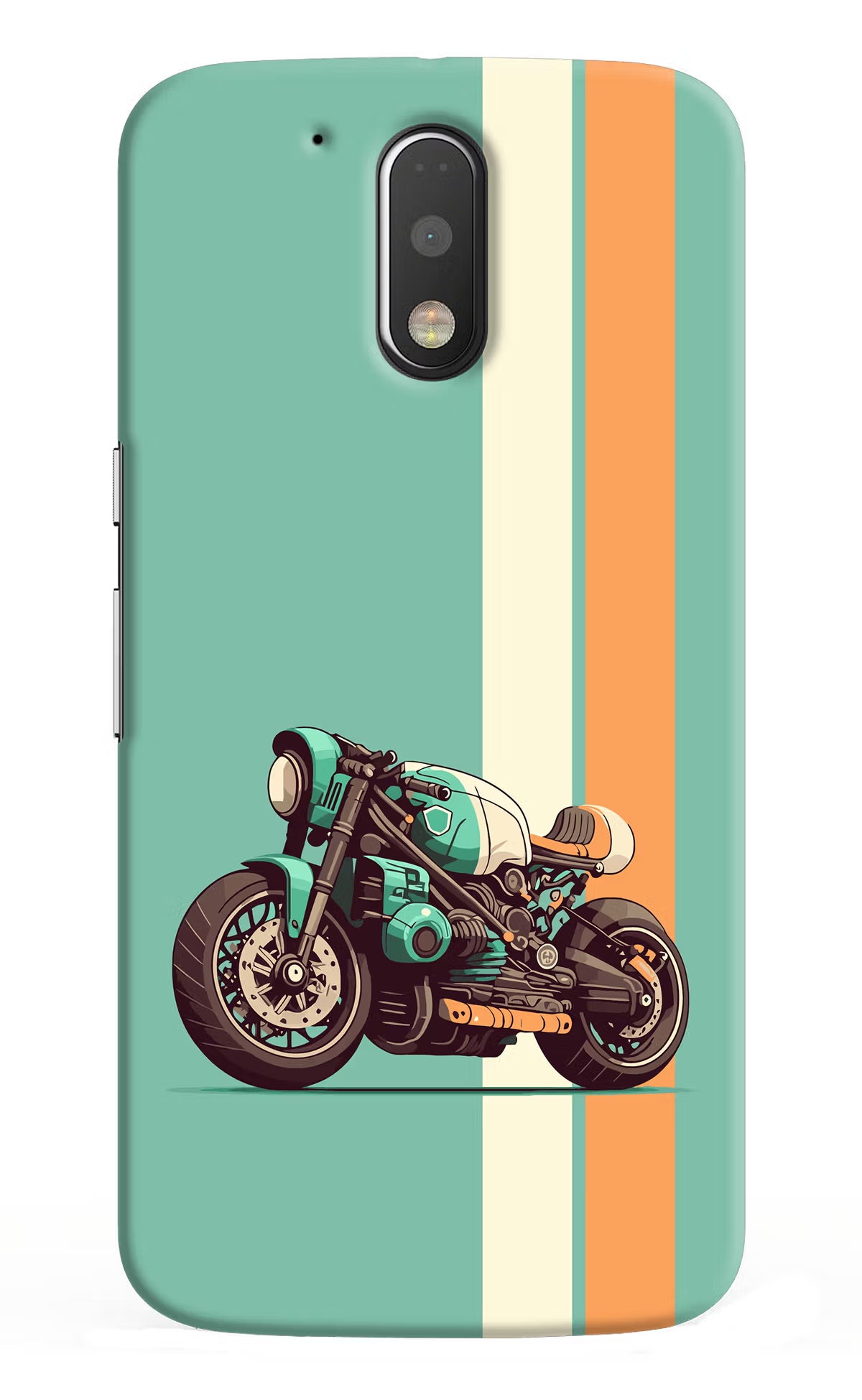 Striped Moto Drift Moto G4/G4 plus Back Cover - Striped Moto Drift Moto G4/G4 plus Hard Case Back Cover by Casekaro Striped Moto Drift Moto G4/G4 plus Hard Case Back Cover by Casekaro