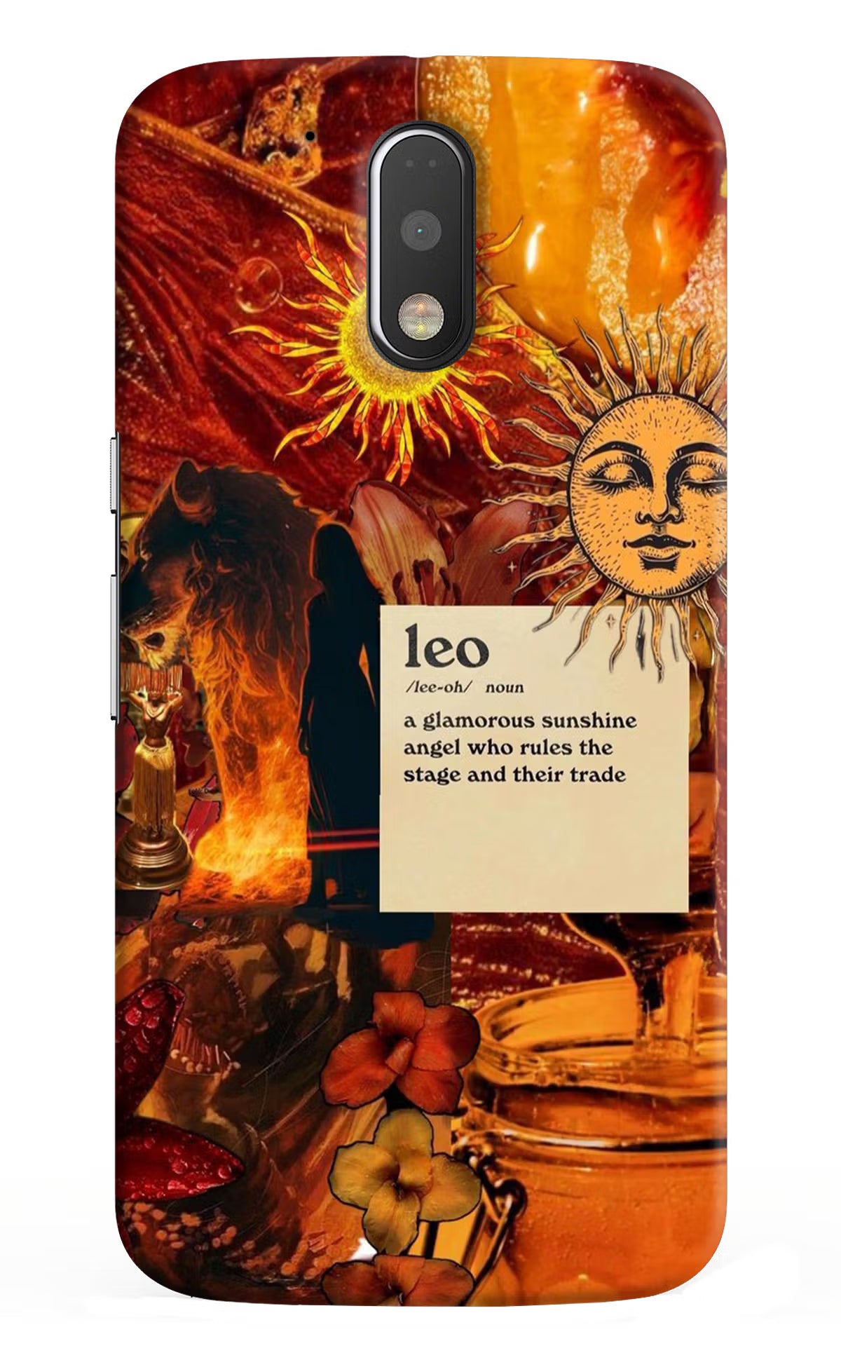 Leo Zodiac Moto G4/G4 plus Back Cover - Leo Zodiac Moto G4/G4 plus Hard Case Back Cover by Casekaro Leo Zodiac Moto G4/G4 plus Hard Case Back Cover by Casekaro
