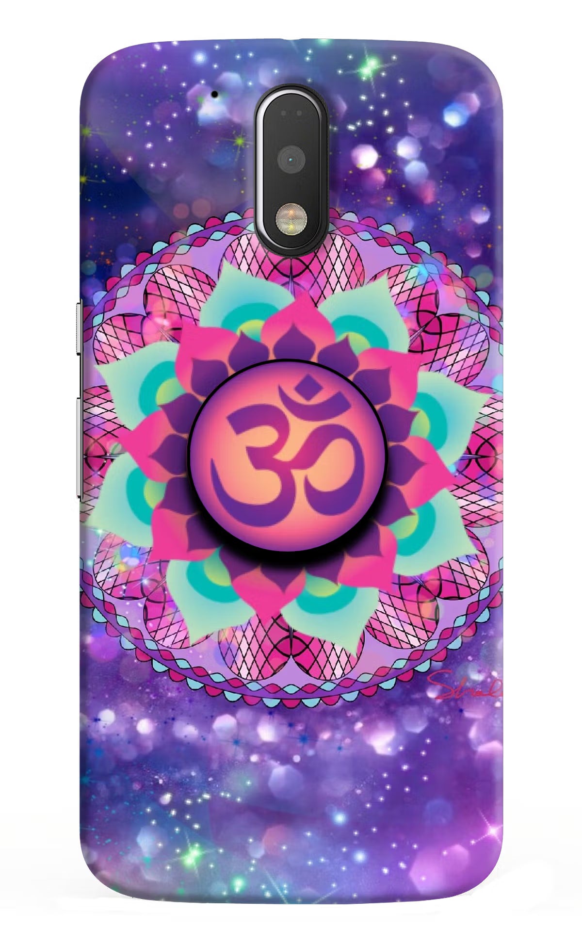 Om Purple Moto G4/G4 plus Pop Case - Om Purple Moto G4/G4 plus Pop Case by Casekaro Om Purple Moto G4/G4 plus Pop Case by Casekaro