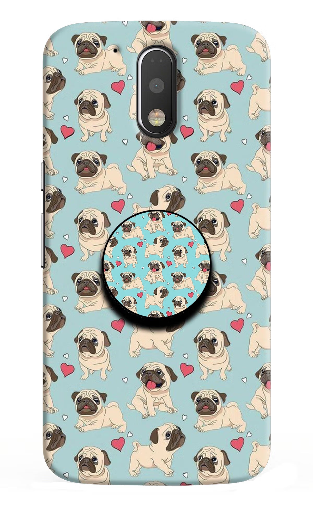 Pug Dog Moto G4/G4 plus Pop Case - Pug Dog Moto G4/G4 plus Pop Case by Casekaro Pug Dog Moto G4/G4 plus Pop Case by Casekaro