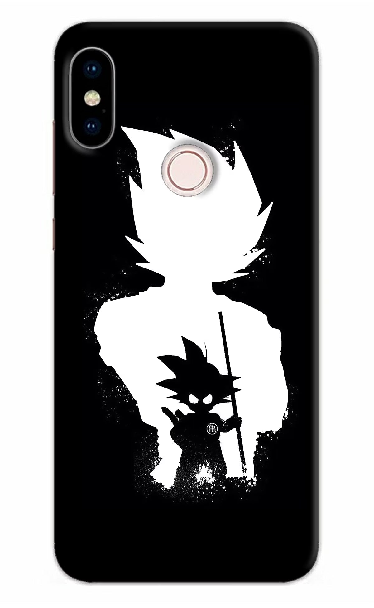 Goku Shadow Redmi Note 5 Pro Back Cover - Goku Shadow Redmi Note 5 Pro Hard Case Back Cover by Casekaro Goku Shadow Redmi Note 5 Pro Hard Case Back Cover by Casekaro