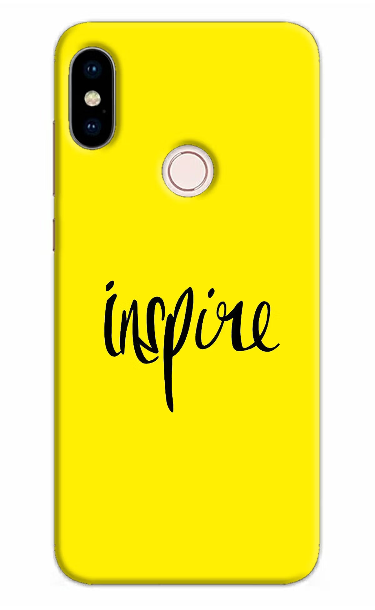 Inspire Redmi Note 5 Pro Back Cover - Inspire Redmi Note 5 Pro Hard Case Back Cover by Casekaro Inspire Redmi Note 5 Pro Hard Case Back Cover by Casekaro