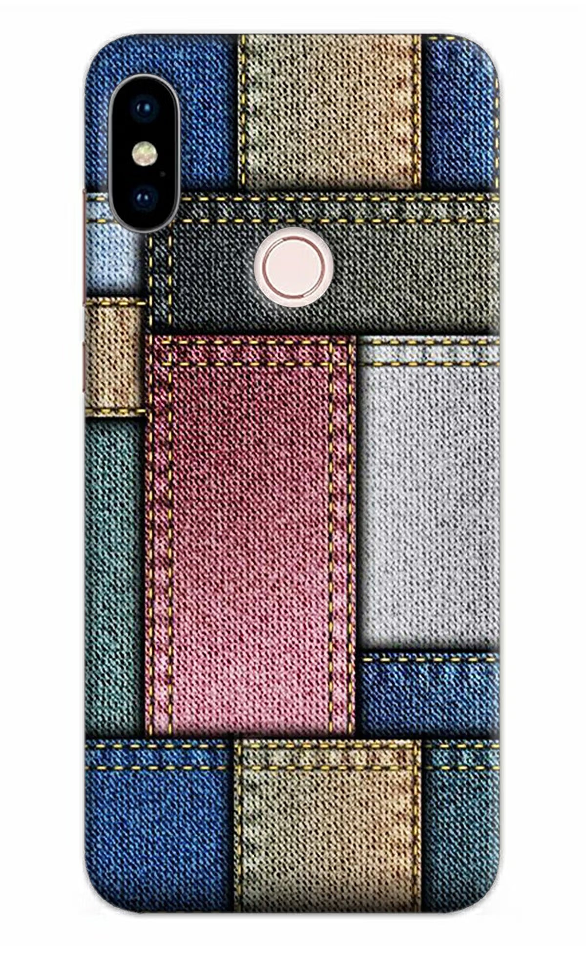 Multicolor Jeans Redmi Note 5 Pro Back Cover - Multicolor Jeans Redmi Note 5 Pro Hard Case Back Cover by Casekaro Multicolor Jeans Redmi Note 5 Pro Hard Case Back Cover by Casekaro