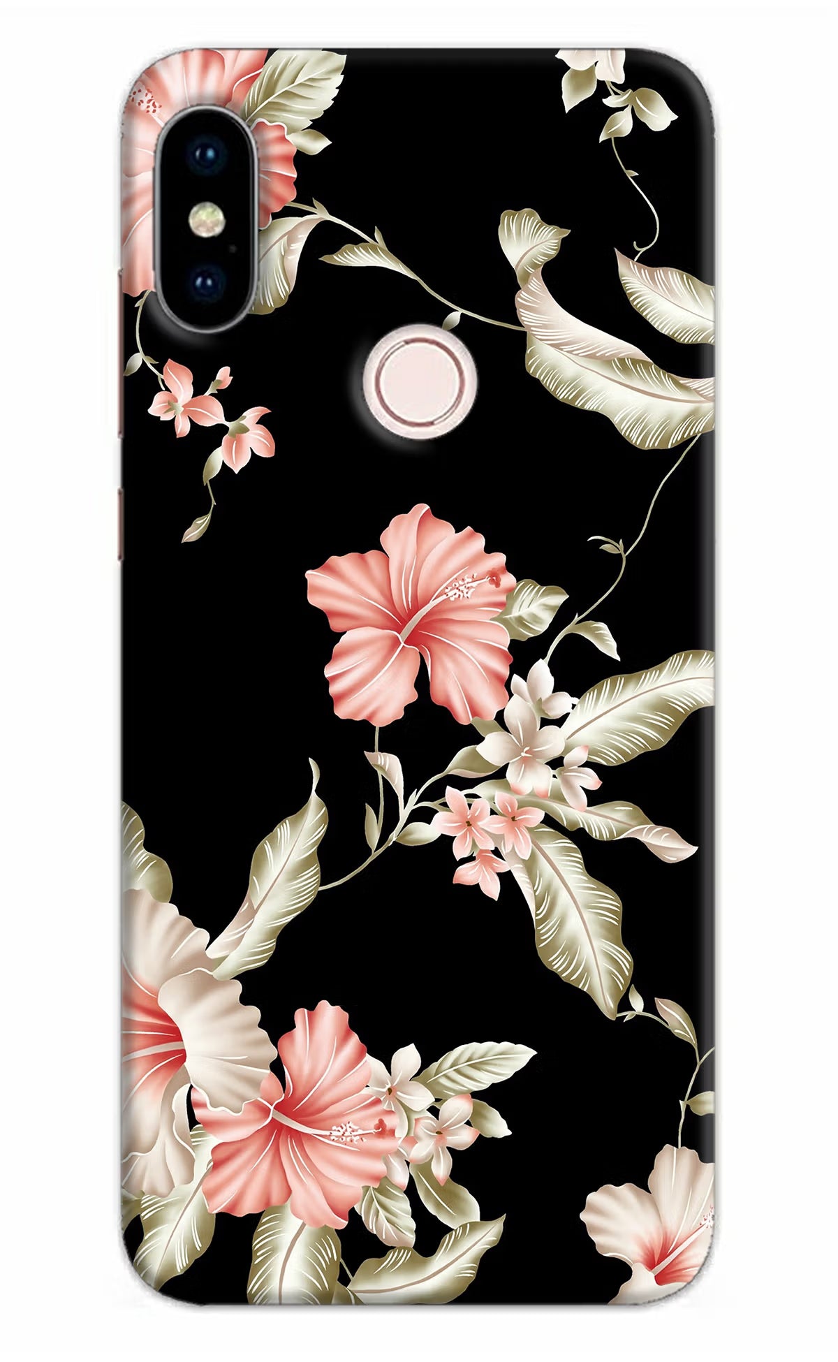 Flowers Redmi Note 5 Pro Back Cover - Flowers Redmi Note 5 Pro Hard Case Back Cover by Casekaro Flowers Redmi Note 5 Pro Hard Case Back Cover by Casekaro