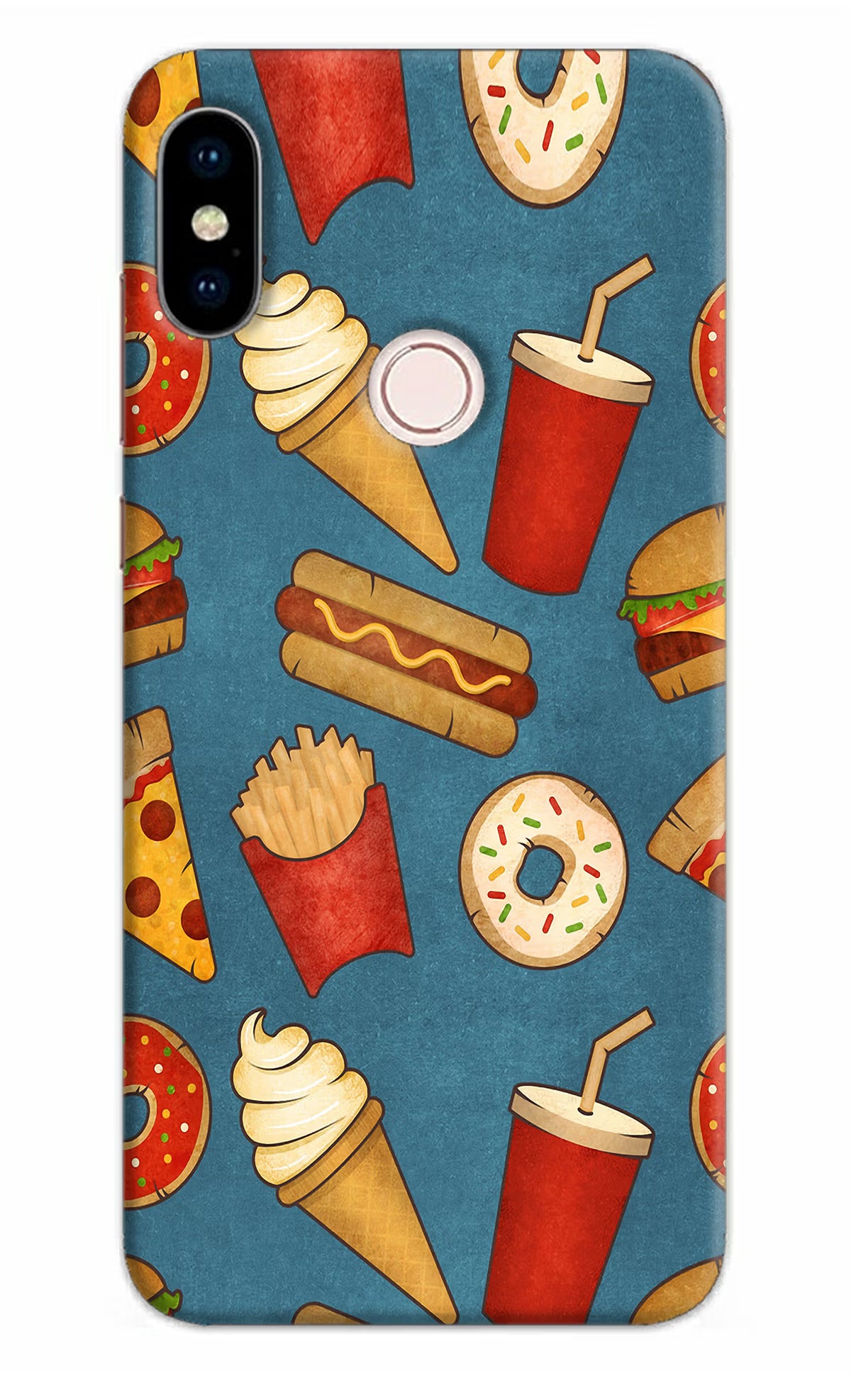 Foodie Redmi Note 5 Pro Back Cover - Foodie Redmi Note 5 Pro Hard Case Back Cover by Casekaro Foodie Redmi Note 5 Pro Hard Case Back Cover by Casekaro