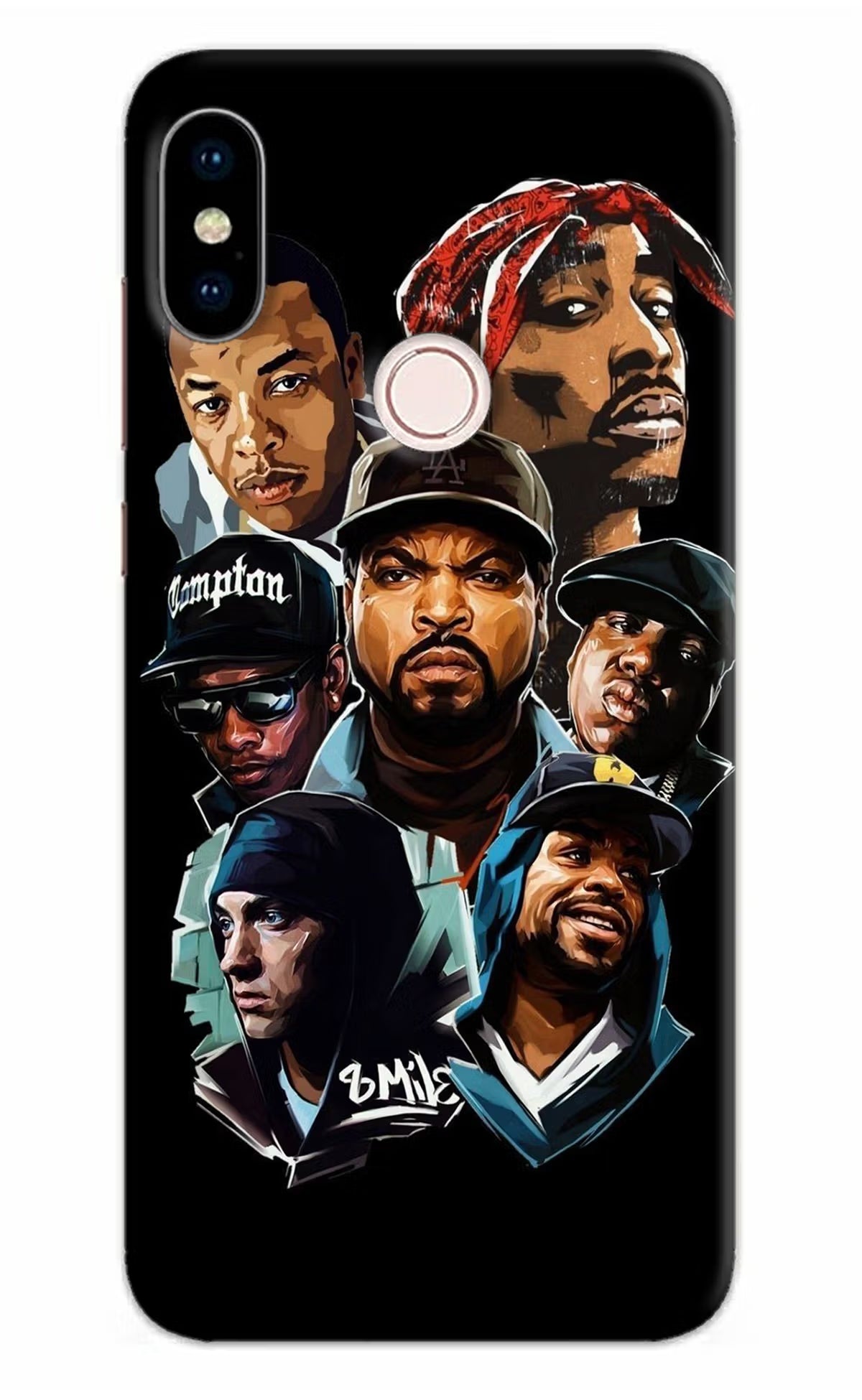 Rappers Redmi Note 5 Pro Back Cover - Rappers Redmi Note 5 Pro Hard Case Back Cover by Casekaro Rappers Redmi Note 5 Pro Hard Case Back Cover by Casekaro