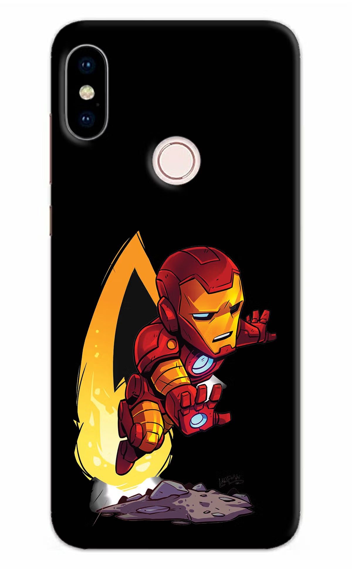 IronMan Redmi Note 5 Pro Back Cover - IronMan Redmi Note 5 Pro Hard Case Back Cover by Casekaro IronMan Redmi Note 5 Pro Hard Case Back Cover by Casekaro