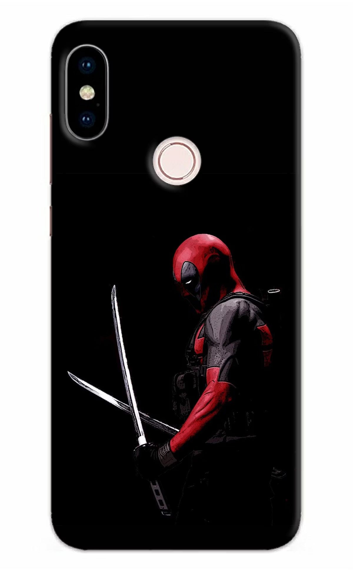 Deadpool Redmi Note 5 Pro Back Cover - Deadpool Redmi Note 5 Pro Hard Case Back Cover by Casekaro Deadpool Redmi Note 5 Pro Hard Case Back Cover by Casekaro
