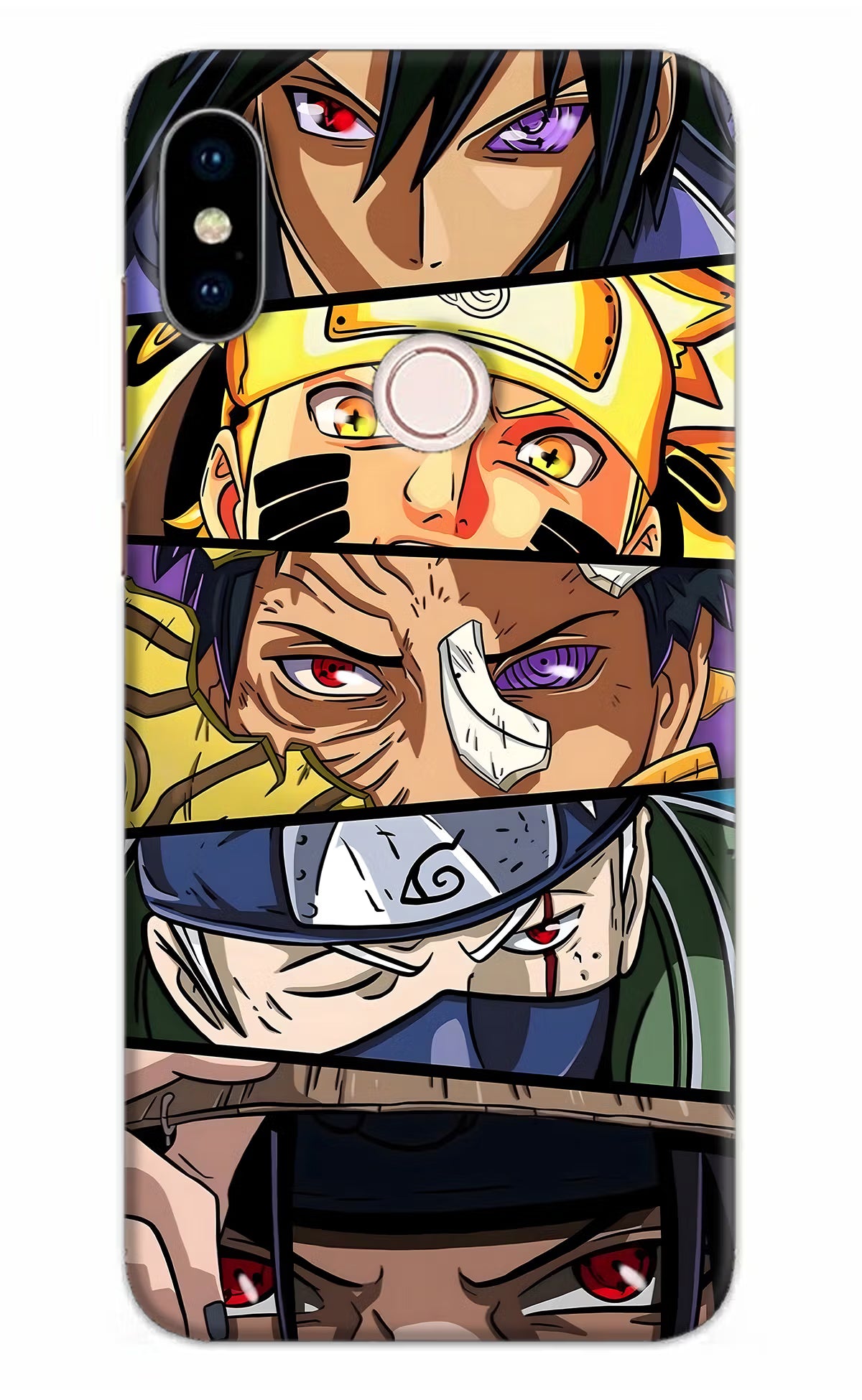 Naruto Character Redmi Note 5 Pro Back Cover - Naruto Character Redmi Note 5 Pro Hard Case Back Cover by Casekaro Naruto Character Redmi Note 5 Pro Hard Case Back Cover by Casekaro