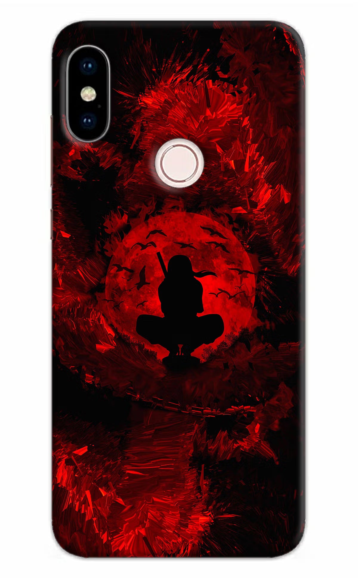 Itachi Uchiha Redmi Note 5 Pro Back Cover - Itachi Uchiha Redmi Note 5 Pro Hard Case Back Cover by Casekaro Itachi Uchiha Redmi Note 5 Pro Hard Case Back Cover by Casekaro