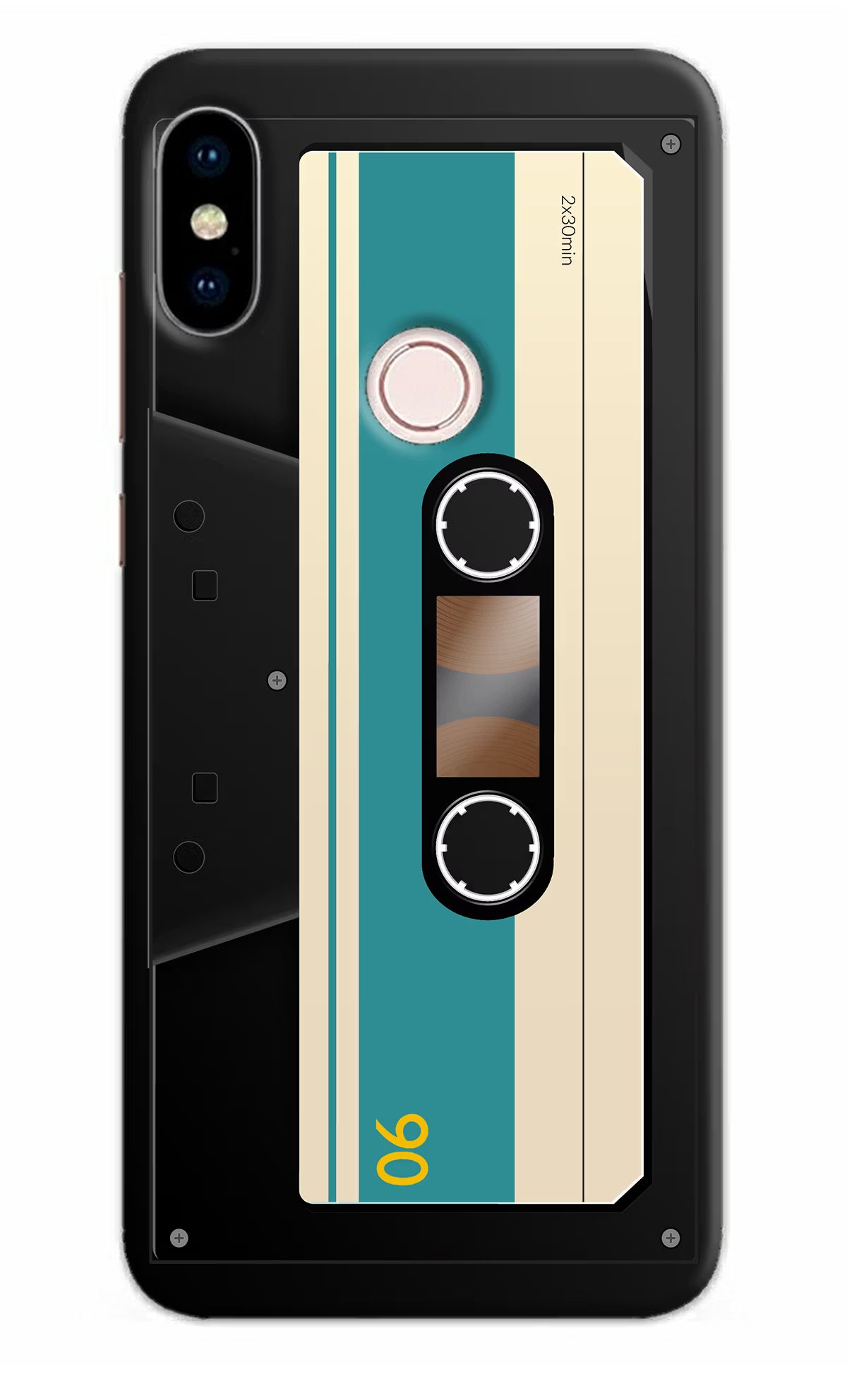 Cassette Redmi Note 5 Pro Back Cover - Cassette Redmi Note 5 Pro Hard Case Back Cover by Casekaro Cassette Redmi Note 5 Pro Hard Case Back Cover by Casekaro