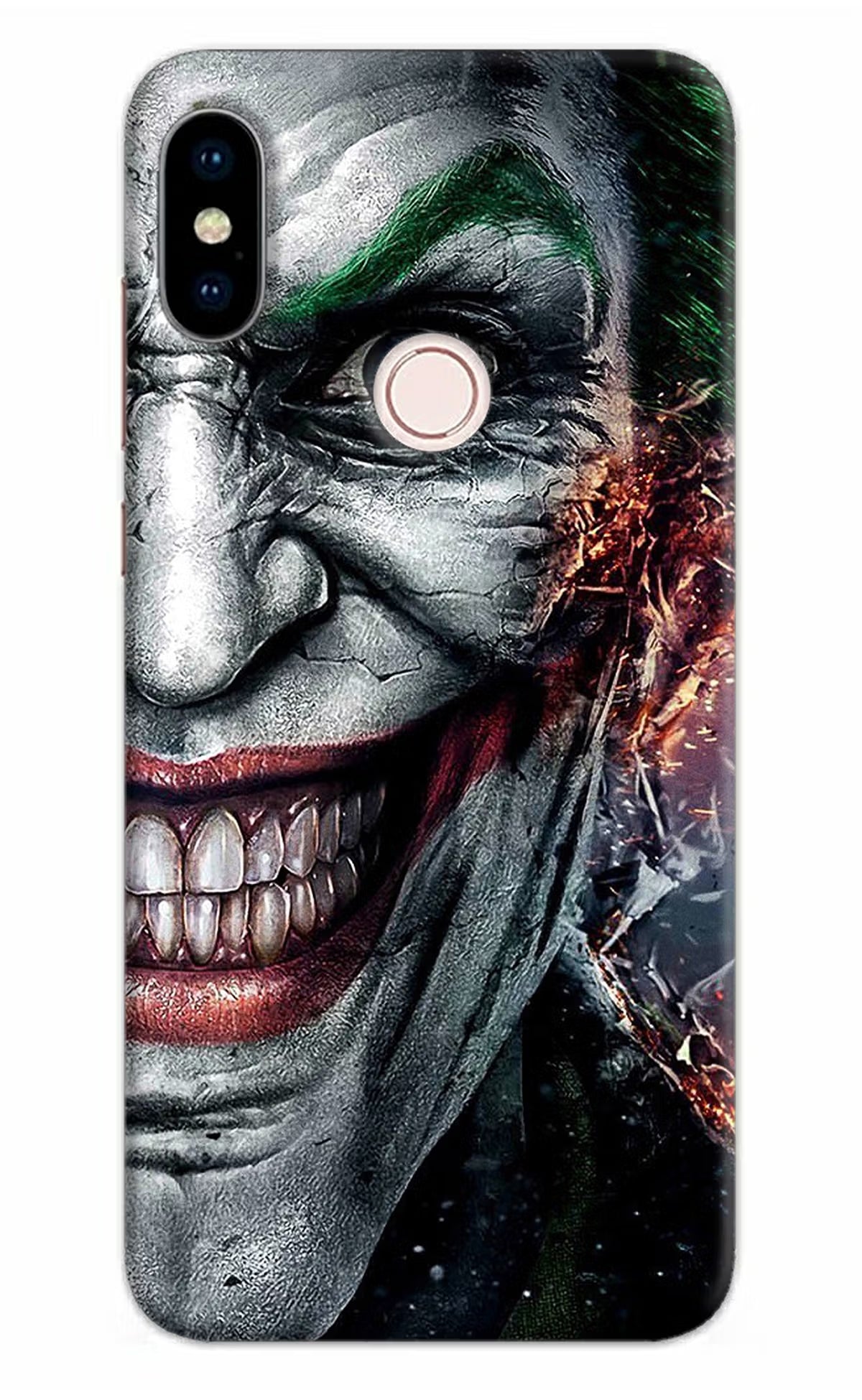 Joker Cam Redmi Note 5 Pro Back Cover - Joker Cam Redmi Note 5 Pro Hard Case Back Cover by Casekaro Joker Cam Redmi Note 5 Pro Hard Case Back Cover by Casekaro