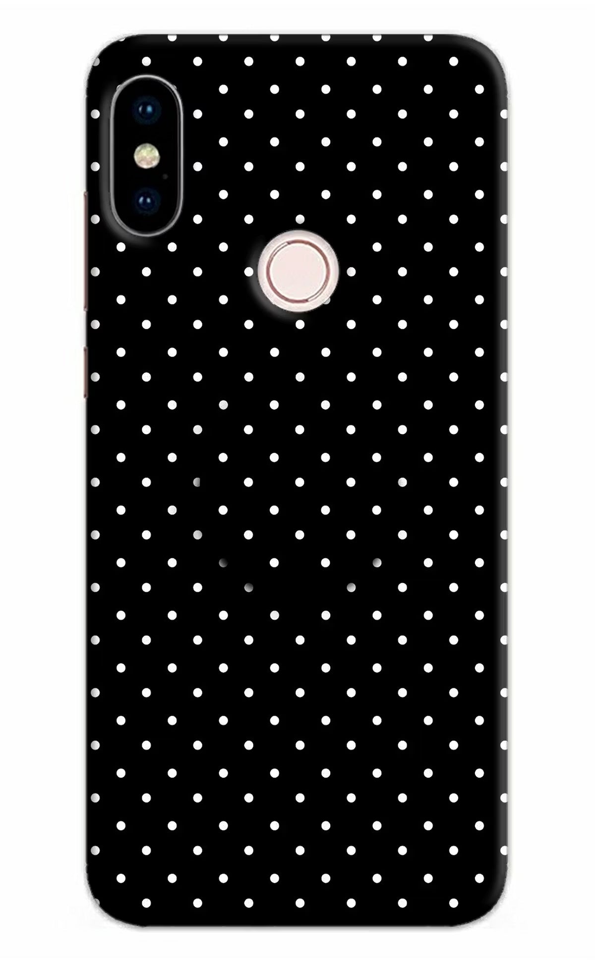 White Dots Redmi Note 5 Pro Pop Case - White Dots Redmi Note 5 Pro Pop Case by Casekaro White Dots Redmi Note 5 Pro Pop Case by Casekaro