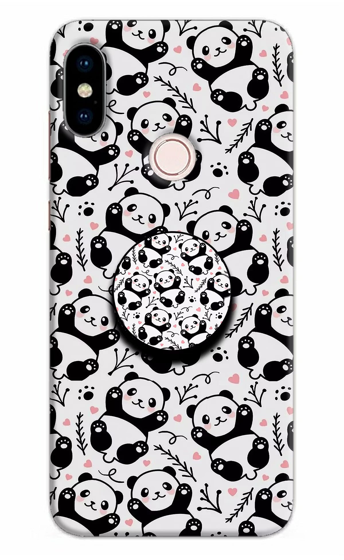 Cute Panda Redmi Note 5 Pro Pop Case - Cute Panda Redmi Note 5 Pro Pop Case by Casekaro Cute Panda Redmi Note 5 Pro Pop Case by Casekaro