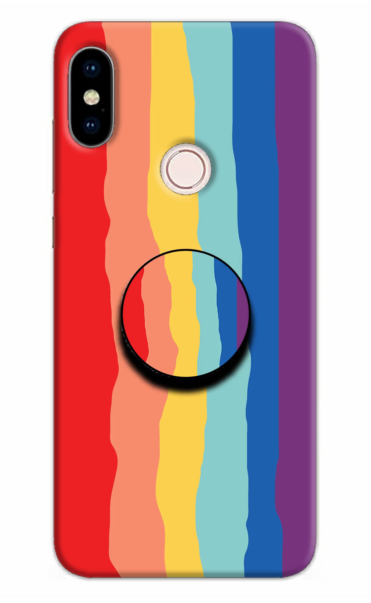 Rainbow Redmi Note 5 Pro Pop Case - Rainbow Redmi Note 5 Pro Pop Case by Casekaro Rainbow Redmi Note 5 Pro Pop Case by Casekaro