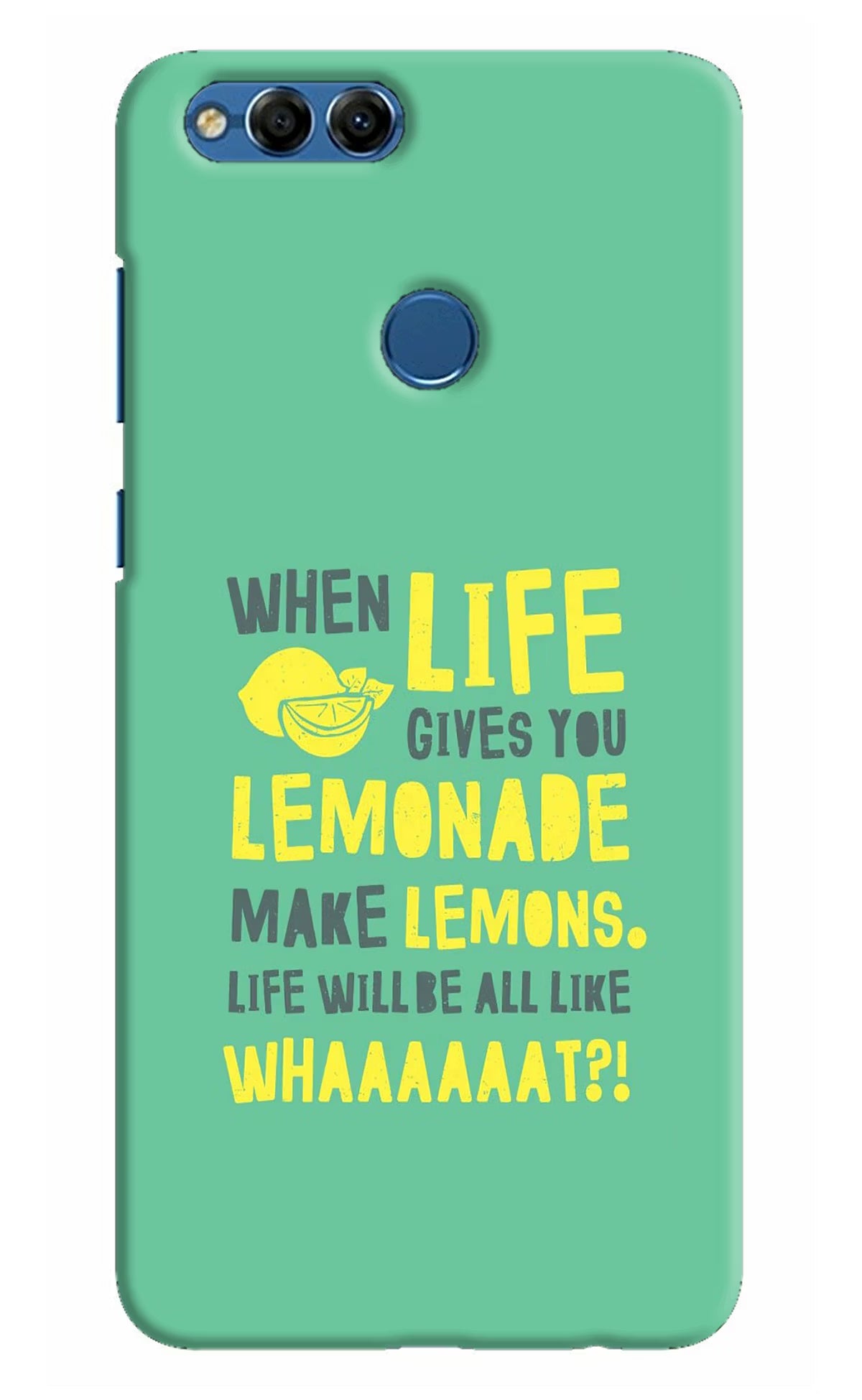 Quote Honor 7X Back Cover - Quote Honor 7X Hard Case Back Cover by Casekaro Quote Honor 7X Hard Case Back Cover by Casekaro