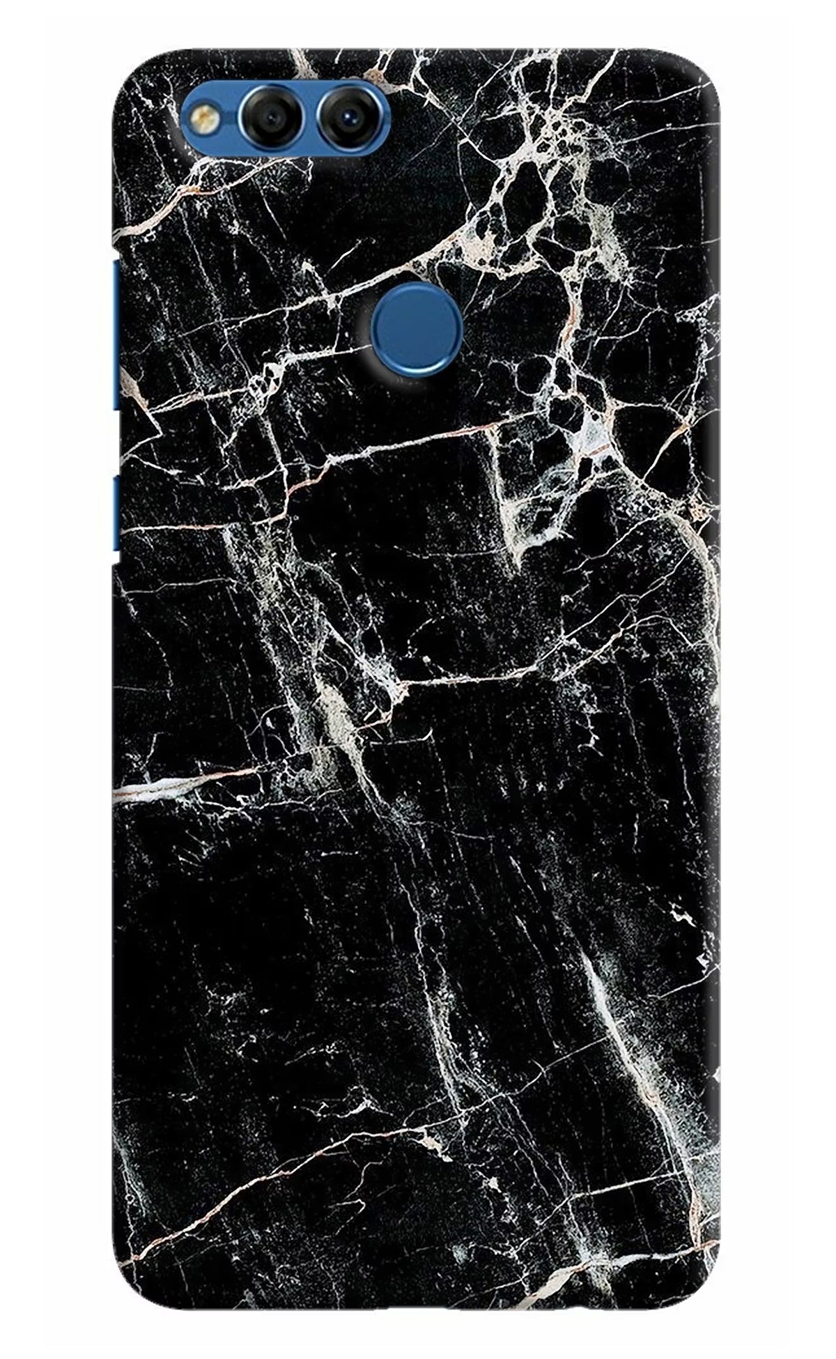 Black Marble Texture Honor 7X Back Cover - Black Marble Texture Honor 7X Hard Case Back Cover by Casekaro Black Marble Texture Honor 7X Hard Case Back Cover by Casekaro