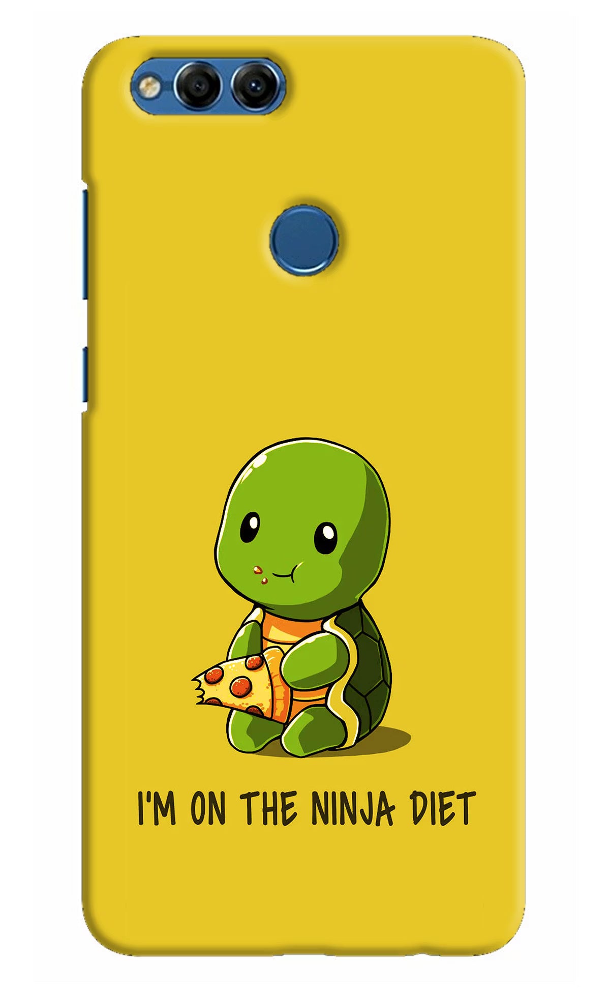 I'm on Ninja Diet Honor 7X Back Cover - I'm on Ninja Diet Honor 7X Hard Case Back Cover by Casekaro I'm on Ninja Diet Honor 7X Hard Case Back Cover by Casekaro