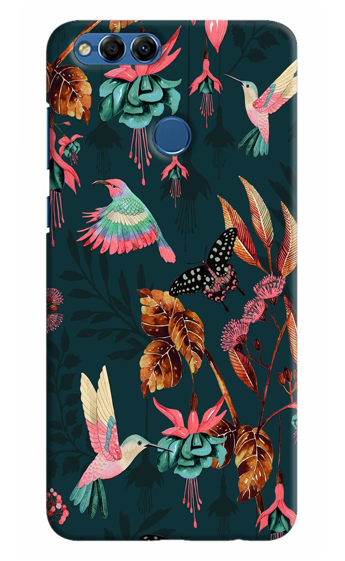 Birds Honor 7X Back Cover - Birds Honor 7X Hard Case Back Cover by Casekaro Birds Honor 7X Hard Case Back Cover by Casekaro