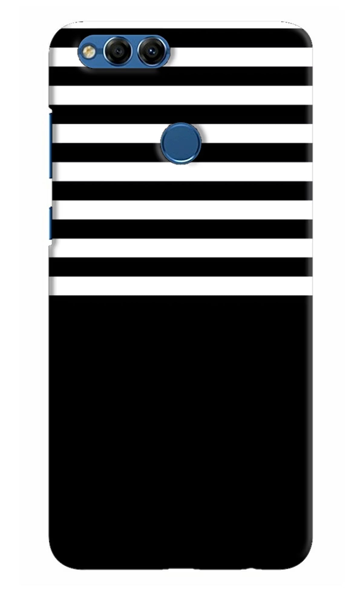 Black and White Print Honor 7X Back Cover - Black and White Print Honor 7X Hard Case Back Cover by Casekaro Black and White Print Honor 7X Hard Case Back Cover by Casekaro