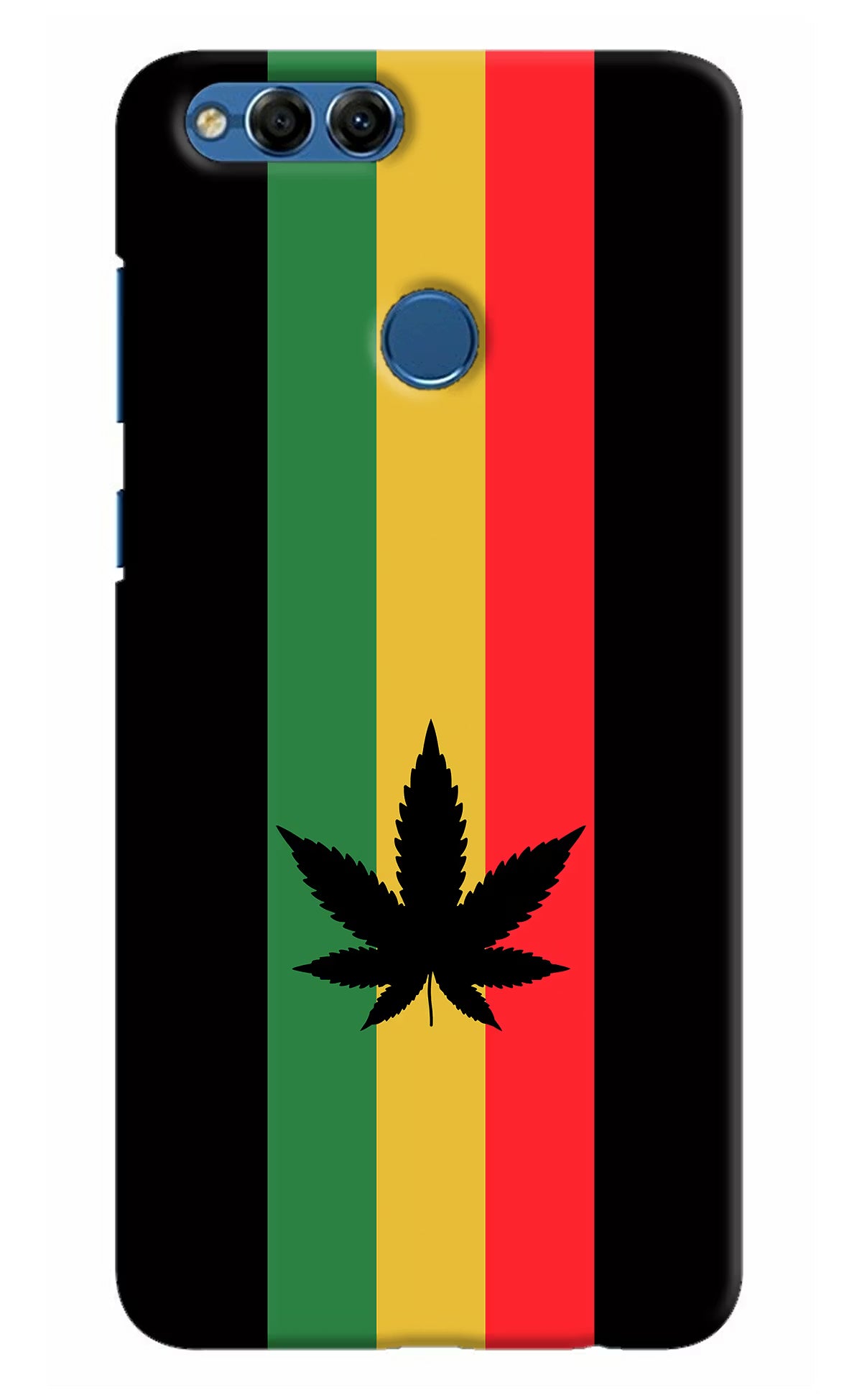 Weed Flag Honor 7X Back Cover - Weed Flag Honor 7X Hard Case Back Cover by Casekaro Weed Flag Honor 7X Hard Case Back Cover by Casekaro
