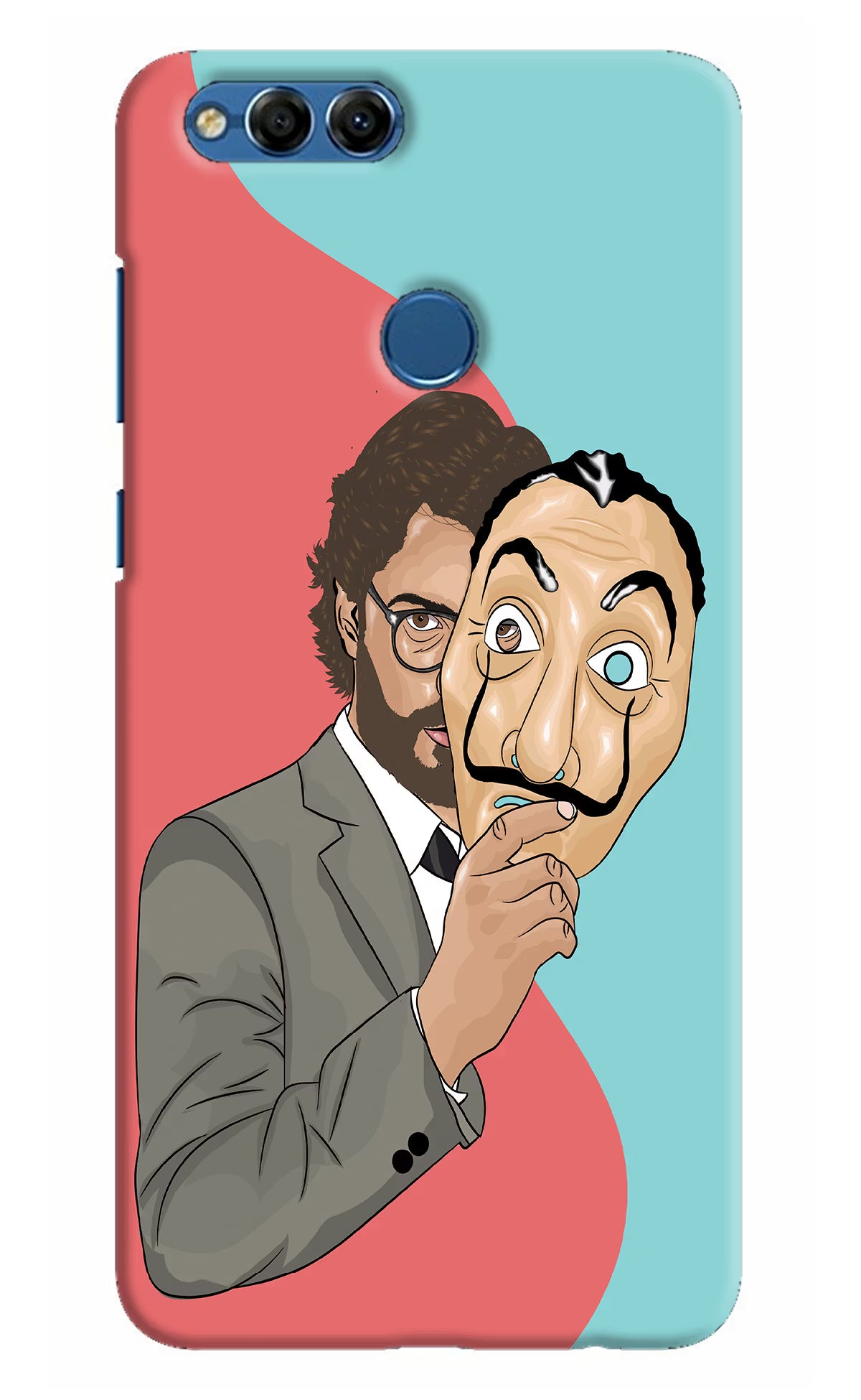 Professor Honor 7X Back Cover - Professor Honor 7X Hard Case Back Cover by Casekaro Professor Honor 7X Hard Case Back Cover by Casekaro