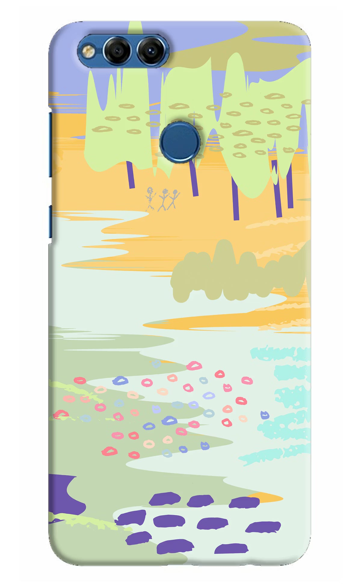 Scenery Honor 7X Back Cover - Scenery Honor 7X Hard Case Back Cover by Casekaro Scenery Honor 7X Hard Case Back Cover by Casekaro