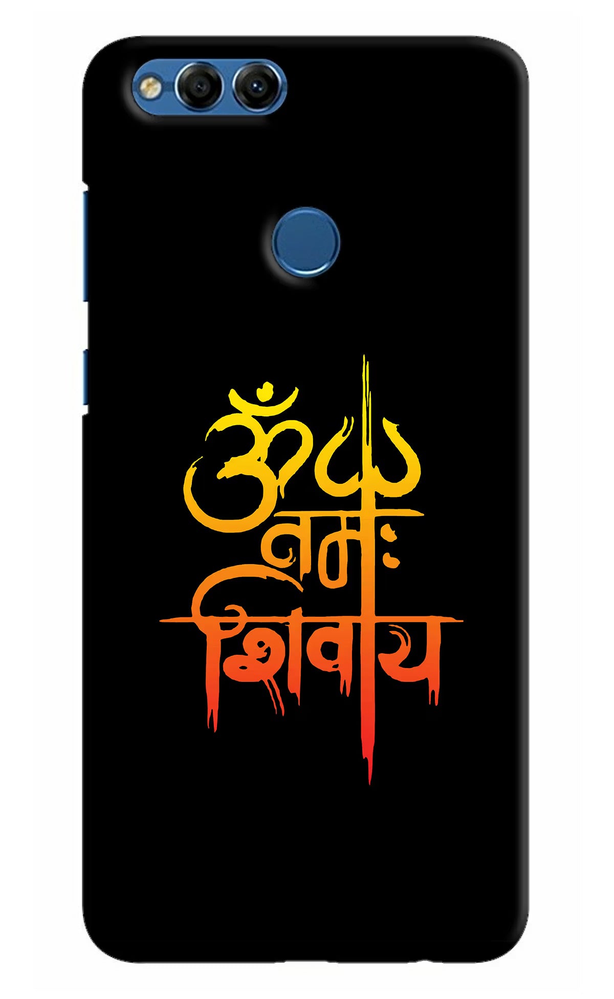 Om Namah Shivay Honor 7X Back Cover - Om Namah Shivay Honor 7X Hard Case Back Cover by Casekaro Om Namah Shivay Honor 7X Hard Case Back Cover by Casekaro
