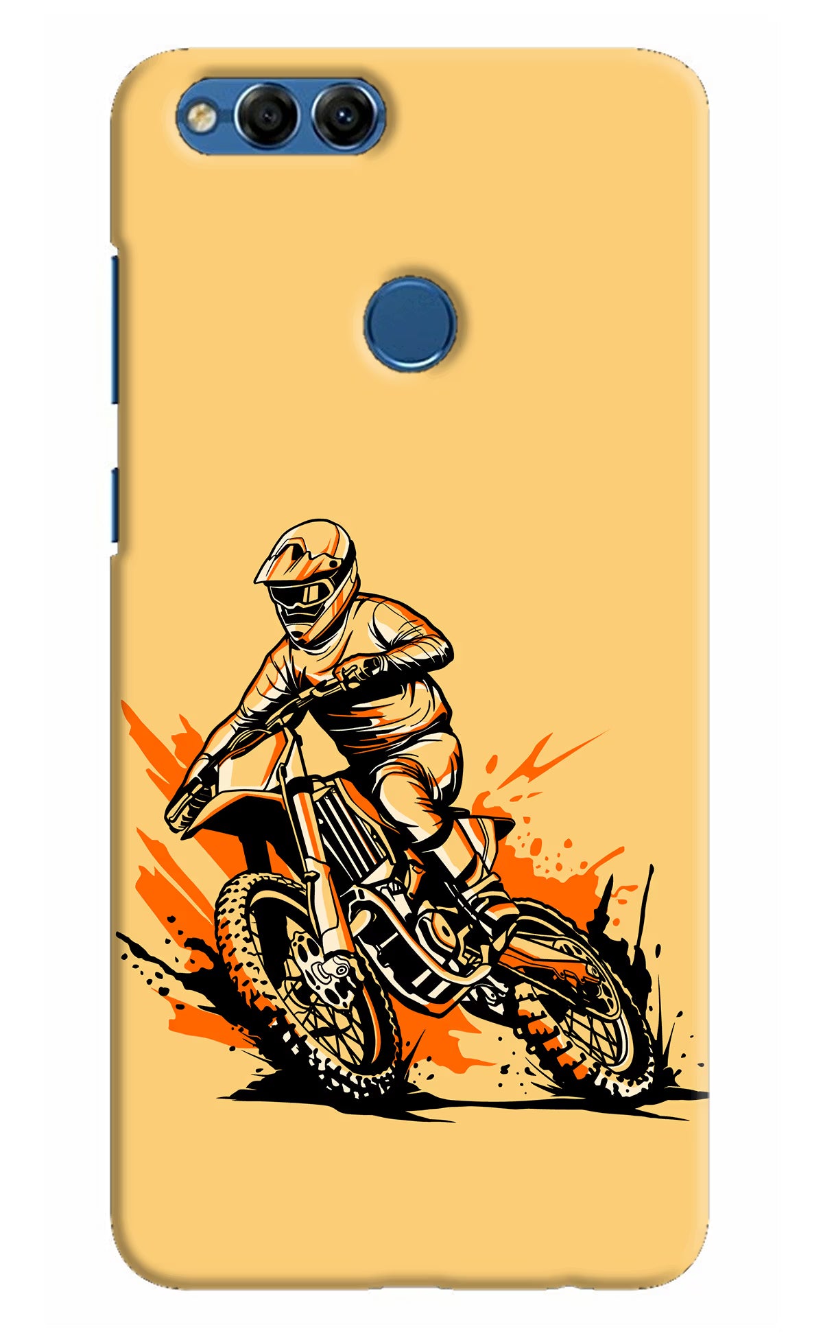 Off-Road Fury Honor 7X Back Cover - Off-Road Fury Honor 7X Hard Case Back Cover by Casekaro Off-Road Fury Honor 7X Hard Case Back Cover by Casekaro