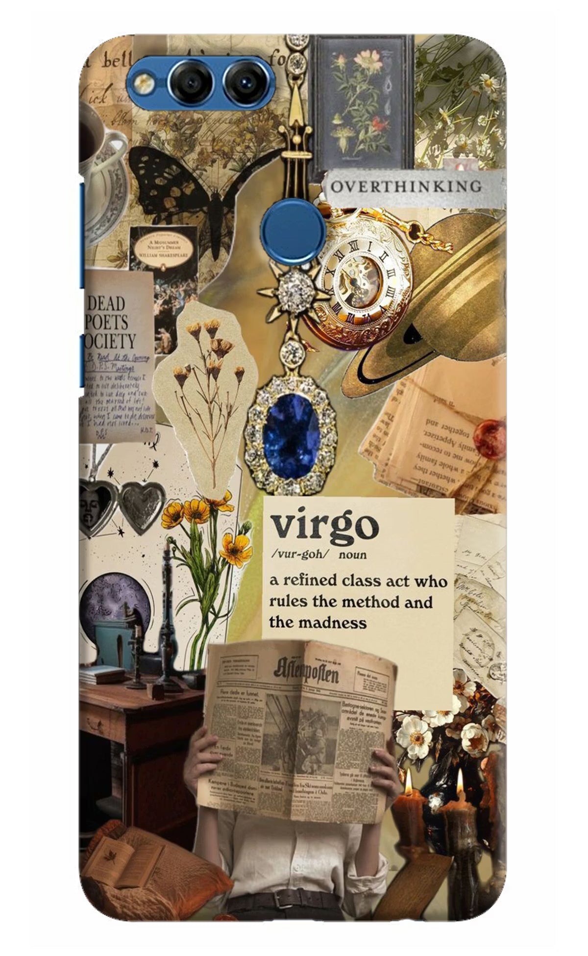 Virgo Zodiac Honor 7X Back Cover - Virgo Zodiac Honor 7X Hard Case Back Cover by Casekaro Virgo Zodiac Honor 7X Hard Case Back Cover by Casekaro