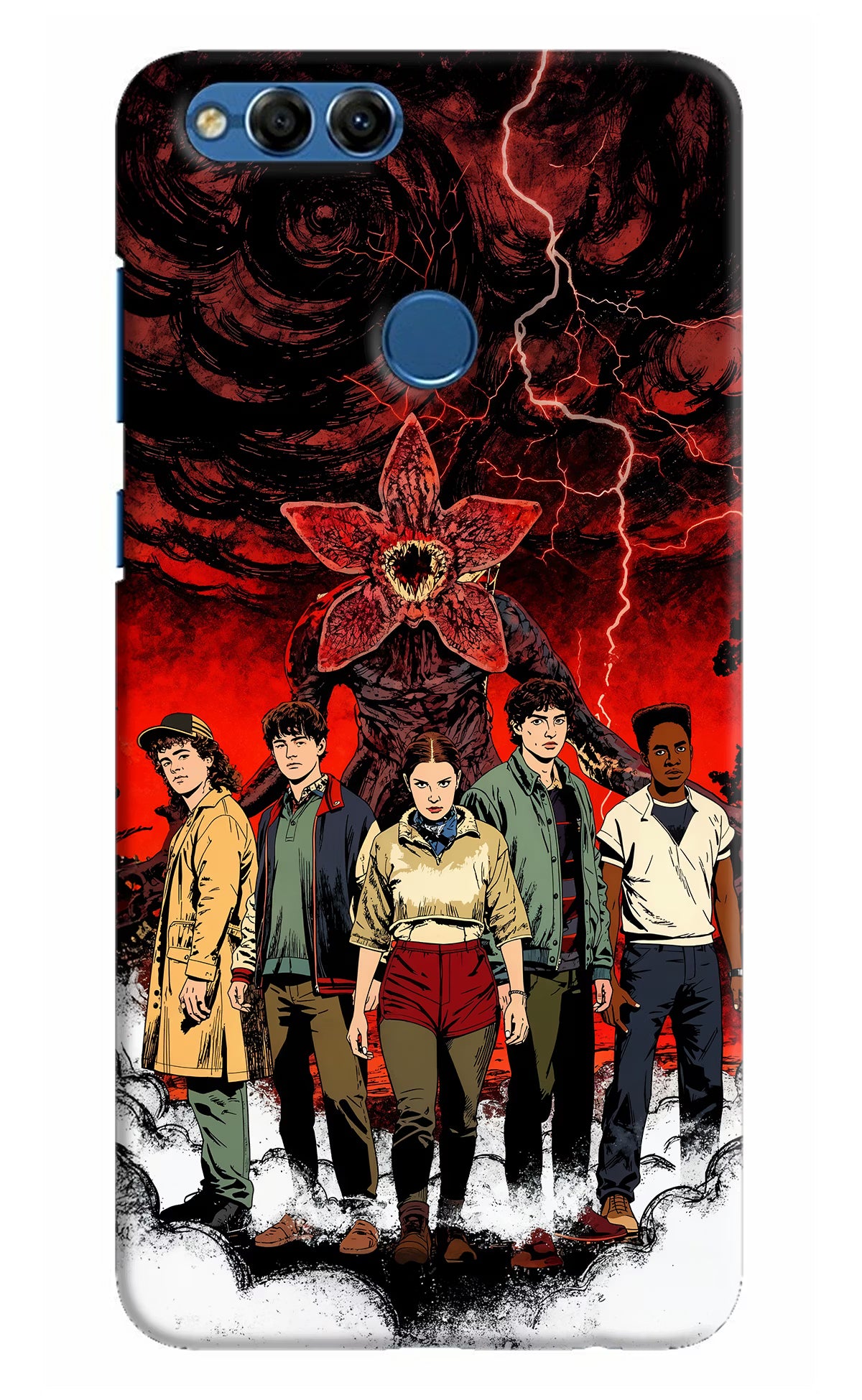 Ordinary Things Characters Honor 7X Back Cover - Ordinary Things Characters Honor 7X Hard Case Back Cover by Casekaro Ordinary Things Characters Honor 7X Hard Case Back Cover by Casekaro