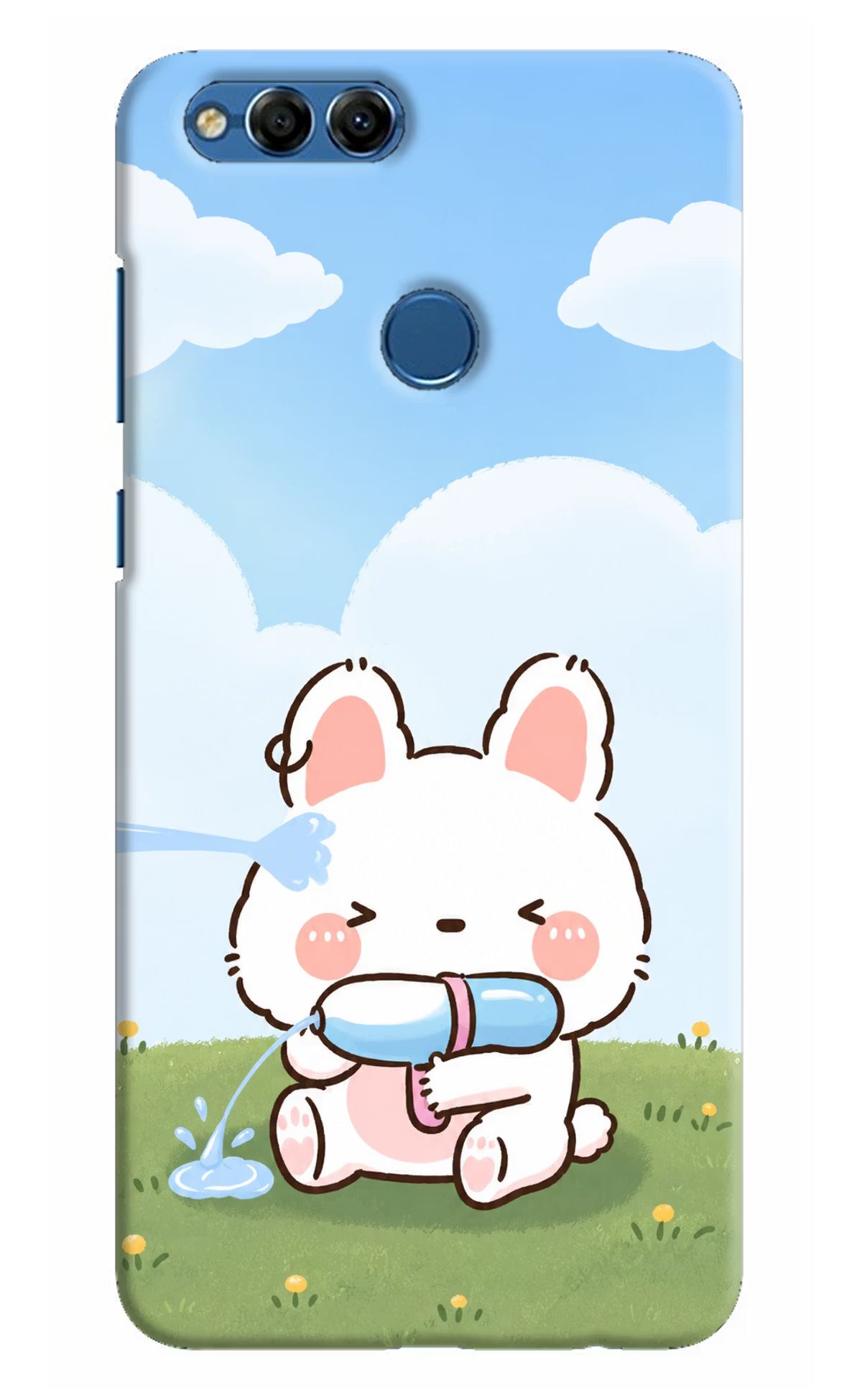 Bunny Treat Honor 7X Back Cover - Bunny Treat Honor 7X Back Cover Bunny Treat Honor 7X Back Cover