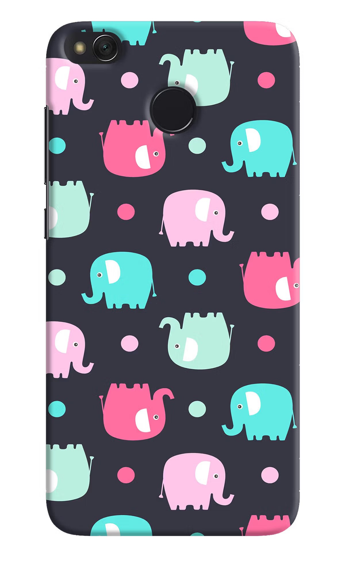 Elephants Redmi 4 Back Cover - Elephants Redmi 4 Hard Case Back Cover by Casekaro Elephants Redmi 4 Hard Case Back Cover by Casekaro