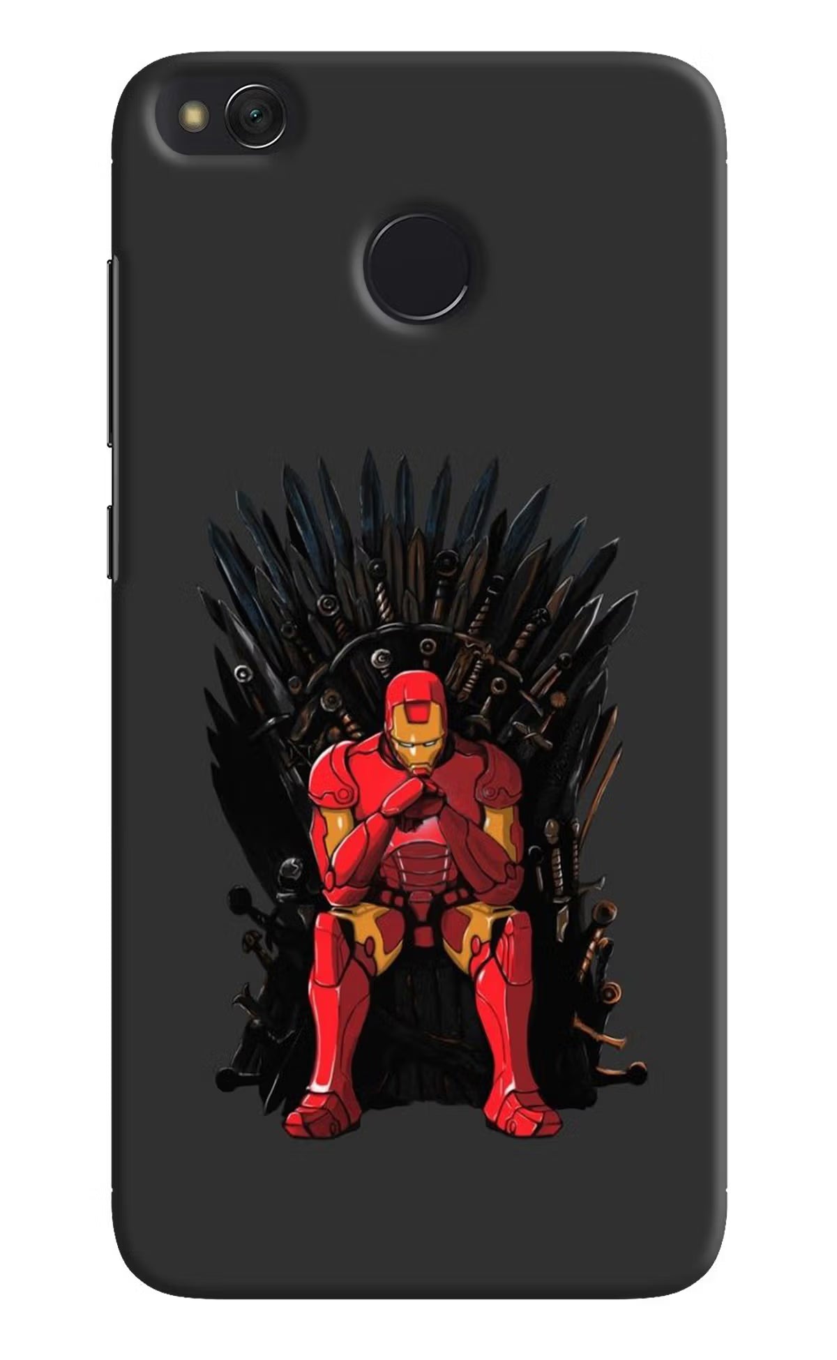 Ironman Throne Redmi 4 Back Cover - Ironman Throne Redmi 4 Hard Case Back Cover by Casekaro Ironman Throne Redmi 4 Hard Case Back Cover by Casekaro
